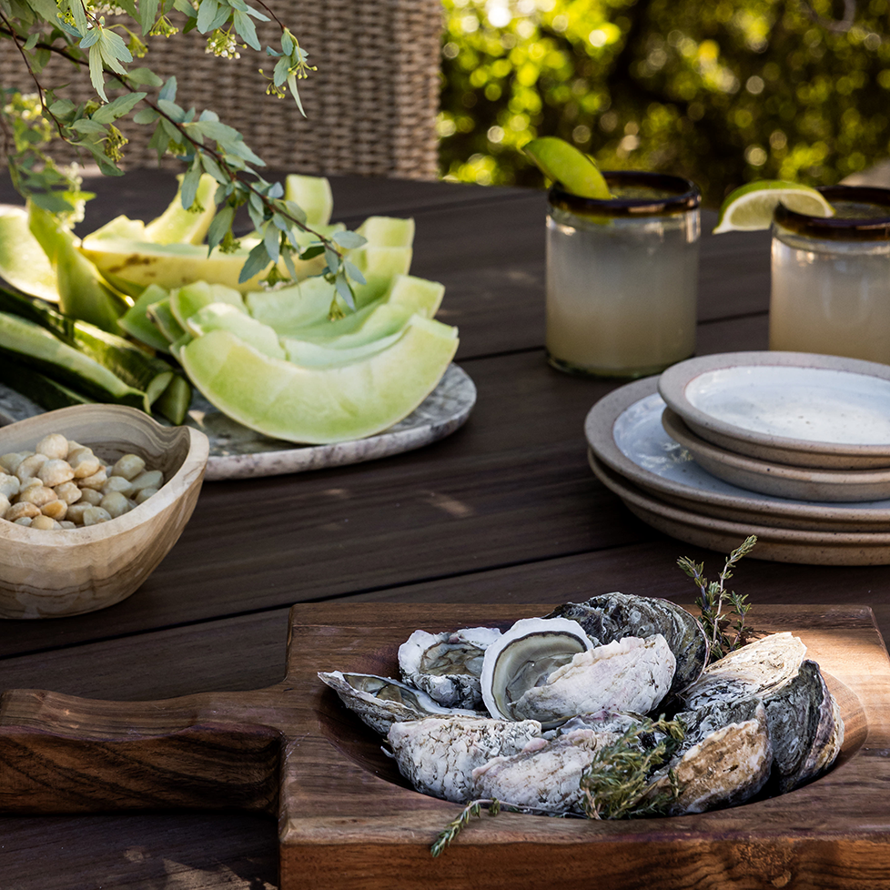 Lola Drinking Glasses, Amber Rimmed