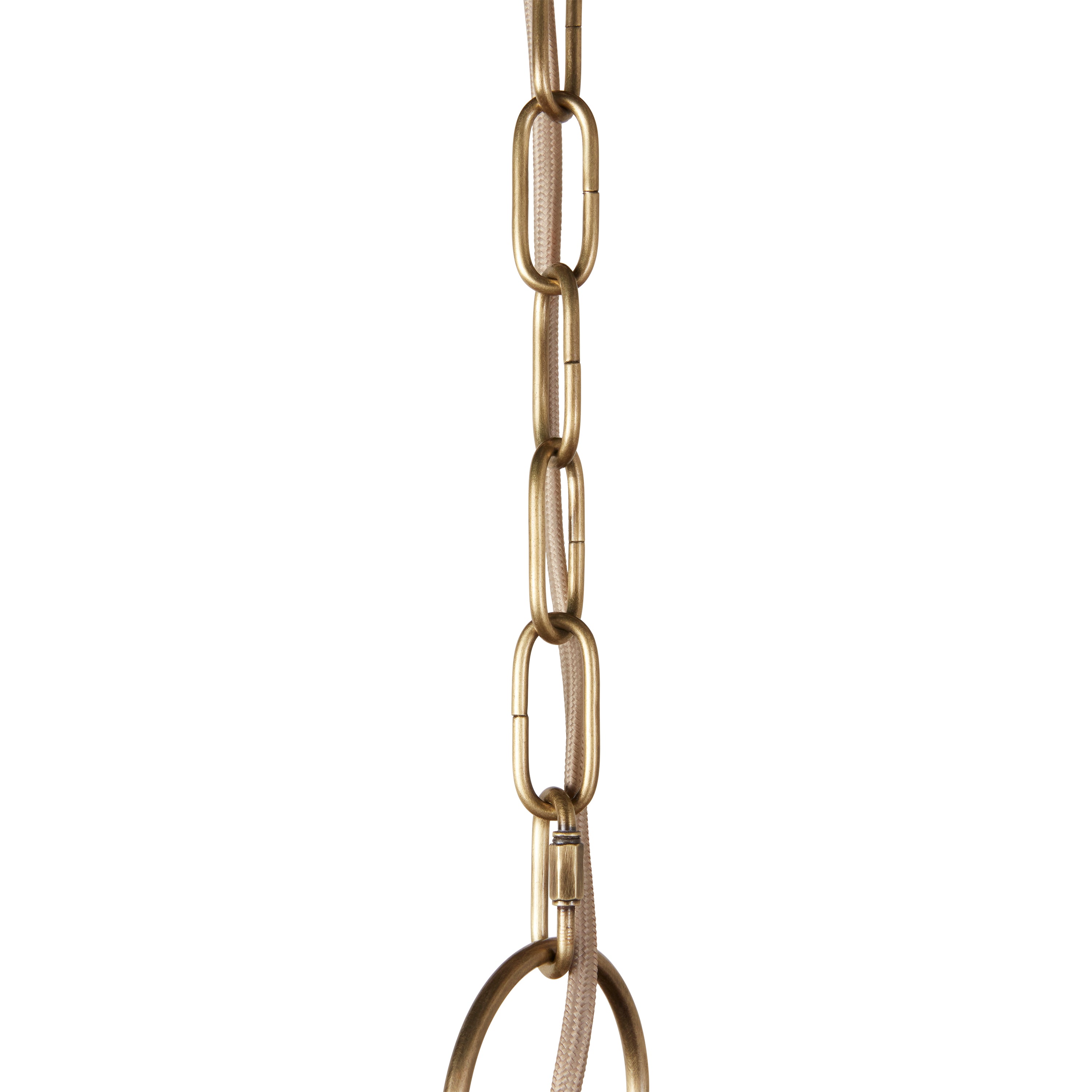Luma Jute Chandelier - Pure Salt