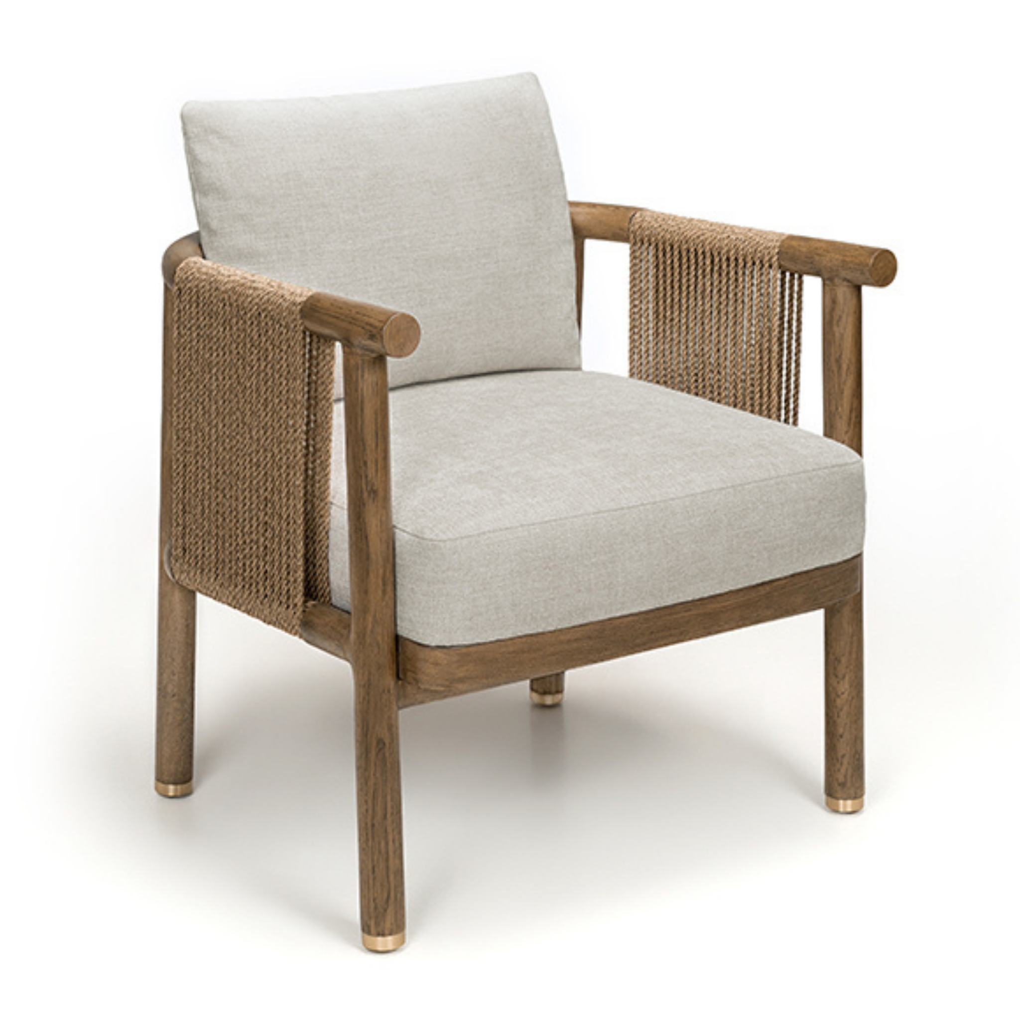 Maeva Linen Chair - Pure Salt