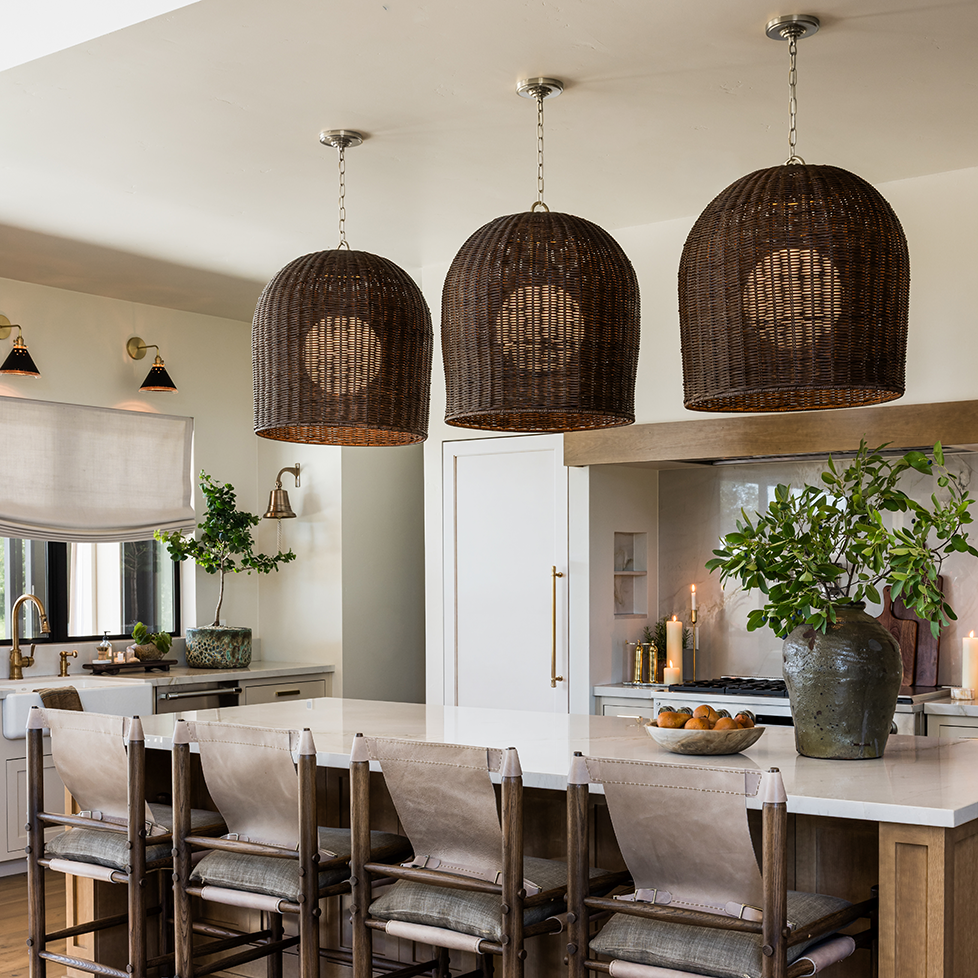 Maris Woven Hanging Shade