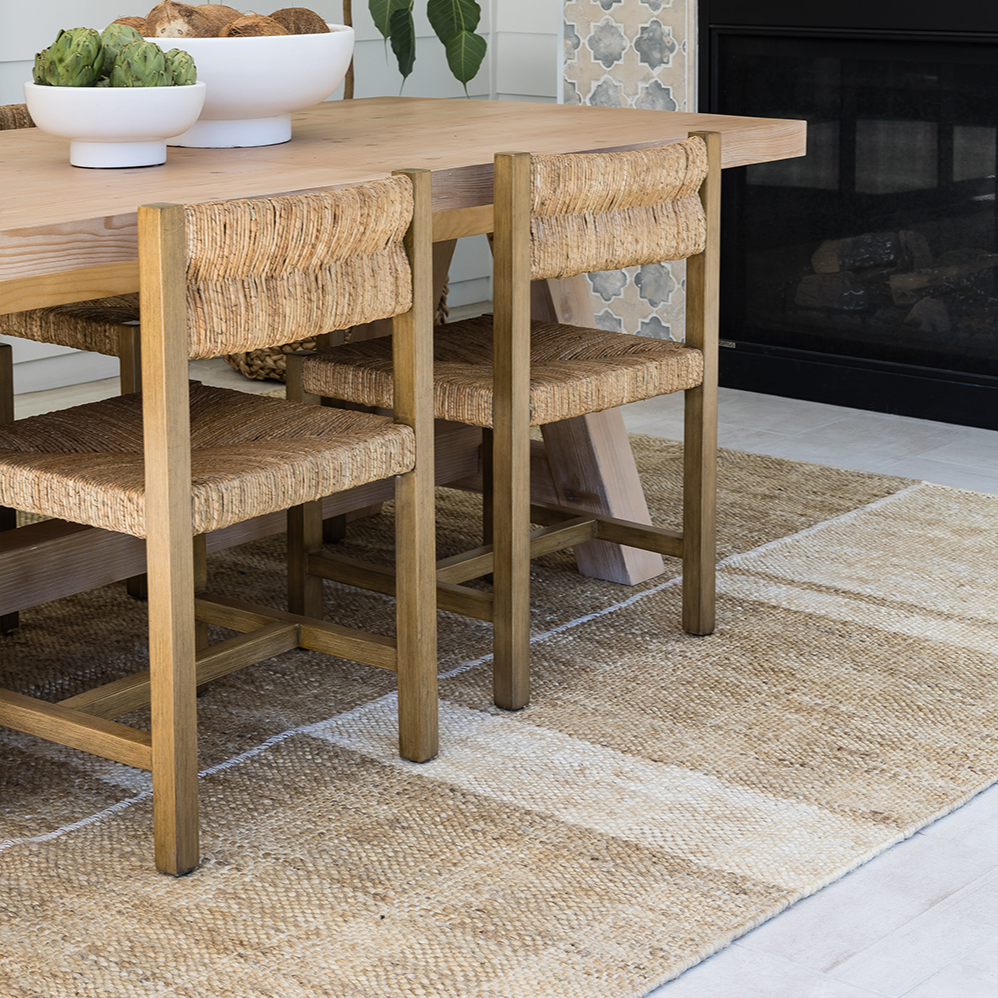 Pure Salt x Momeni Matira Handwoven Jute Rug - Pure Salt