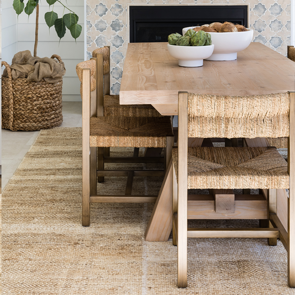 Pure Salt x Momeni Matira Handwoven Jute Rug - Pure Salt