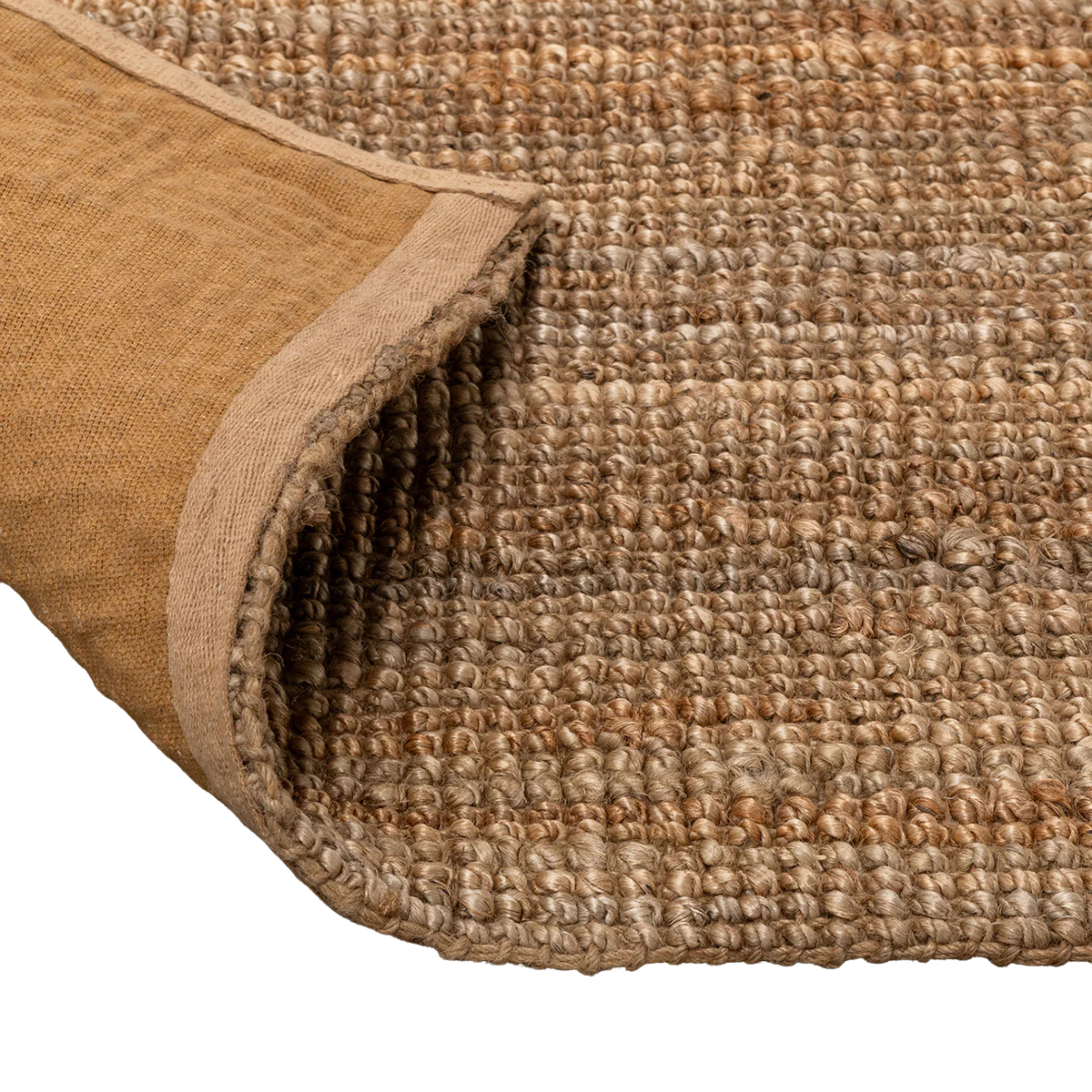 Minen Boucle Rug, Natural
