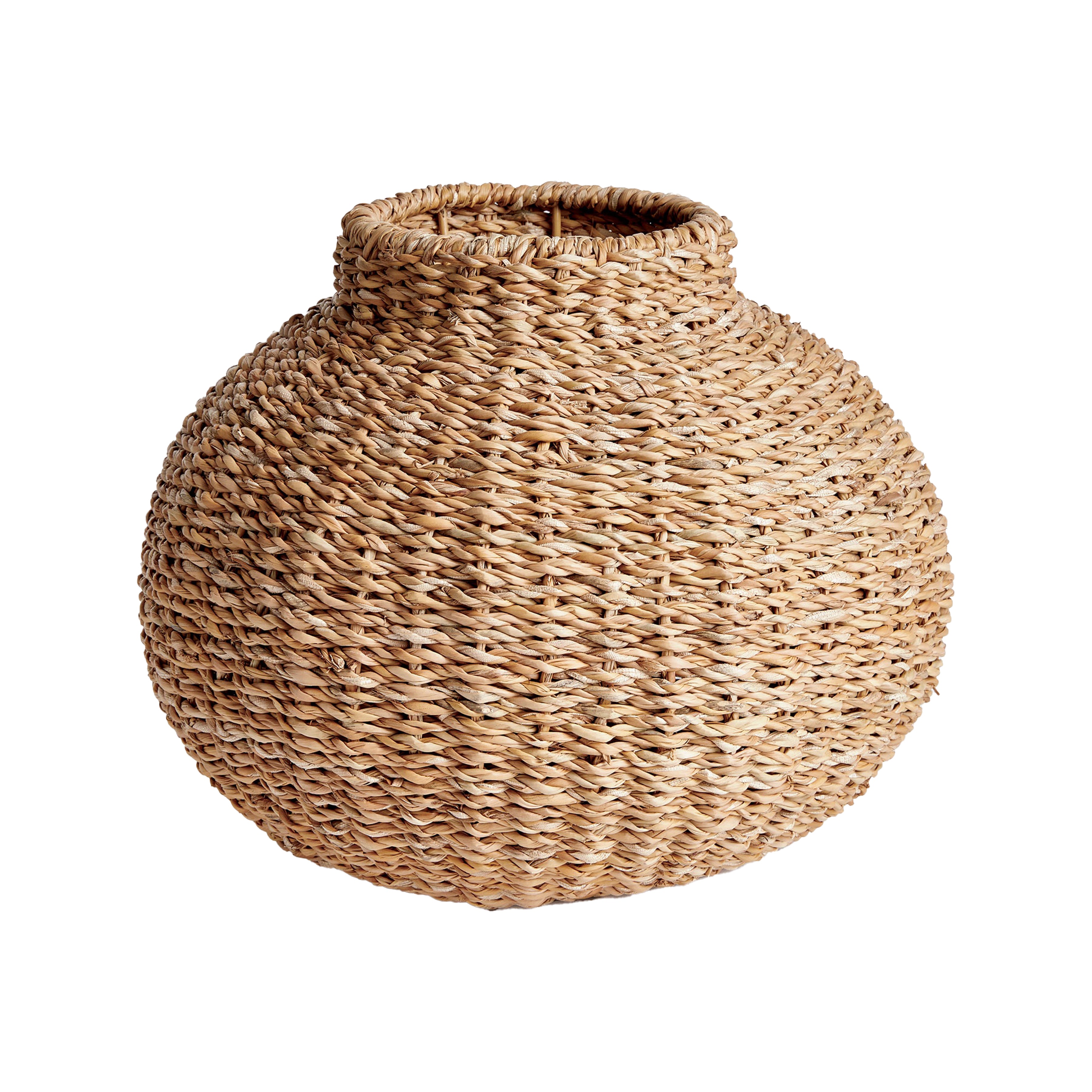 Seagrass Round Vase
