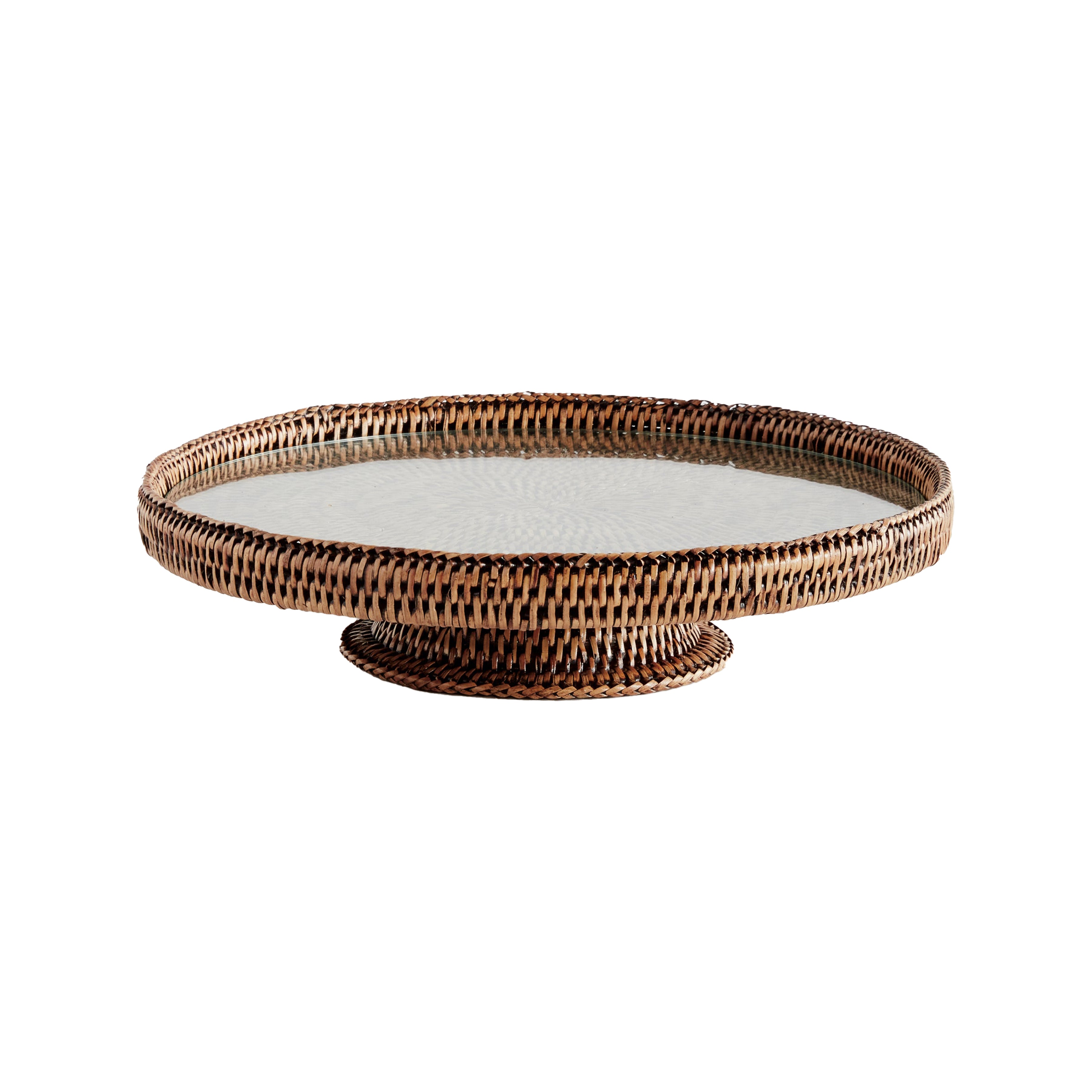 Burma Rattan Serving Stand