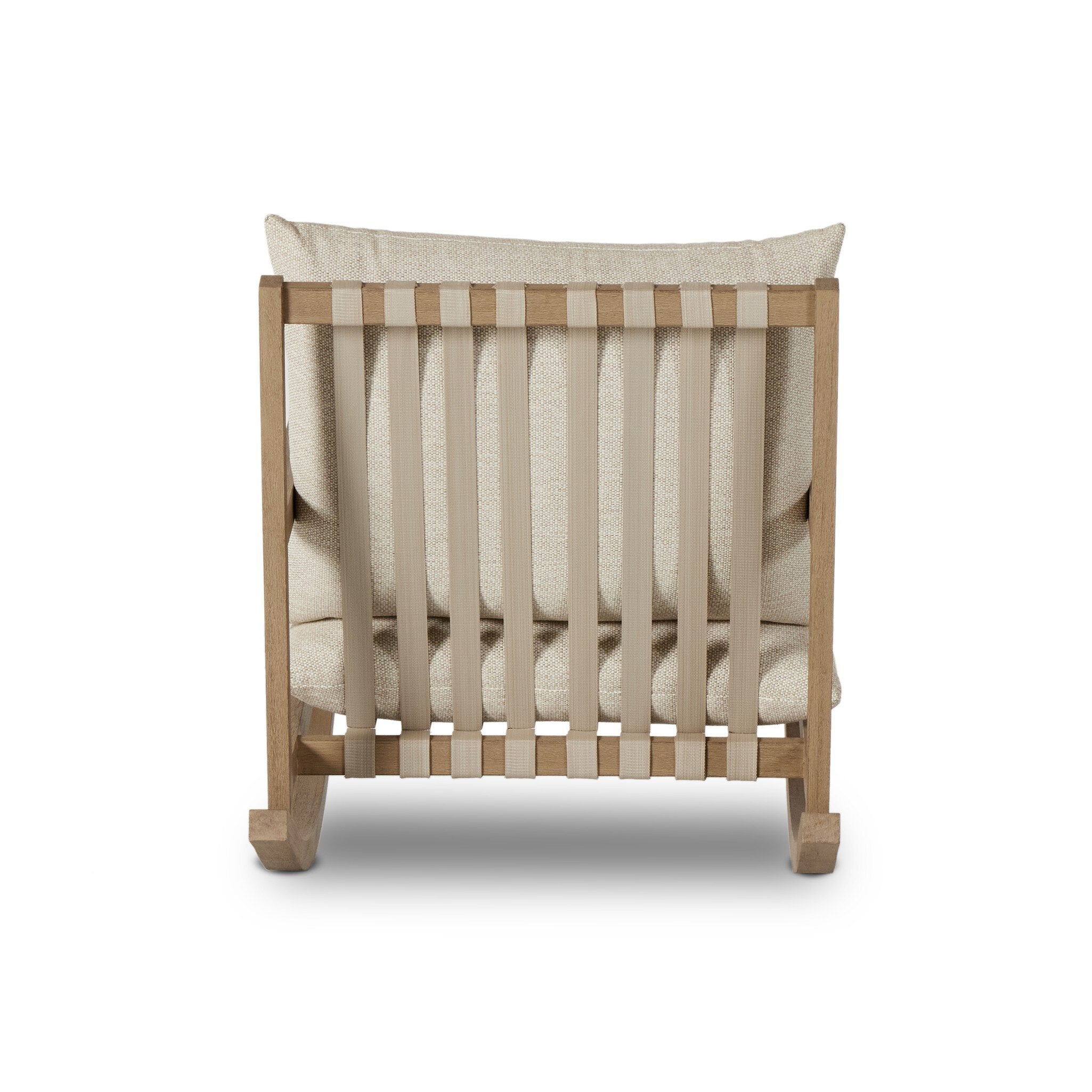 Nate Outdoor Rocking Chair - Pure Salt