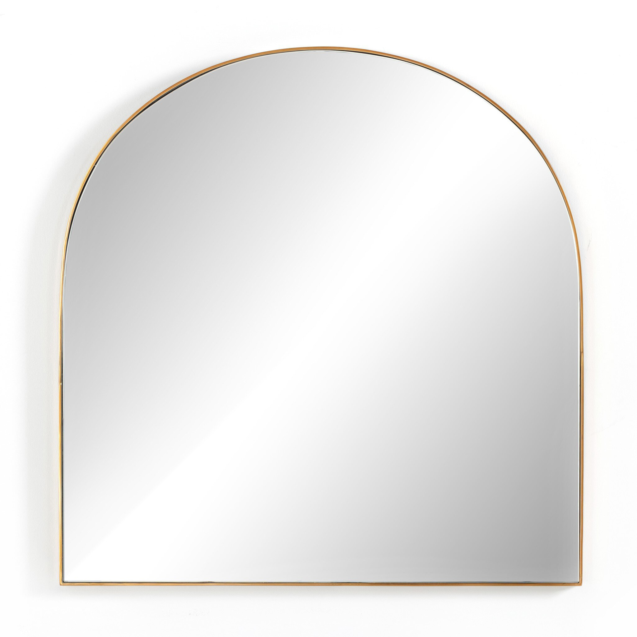 Nuri Wide Mirror - Pure Salt