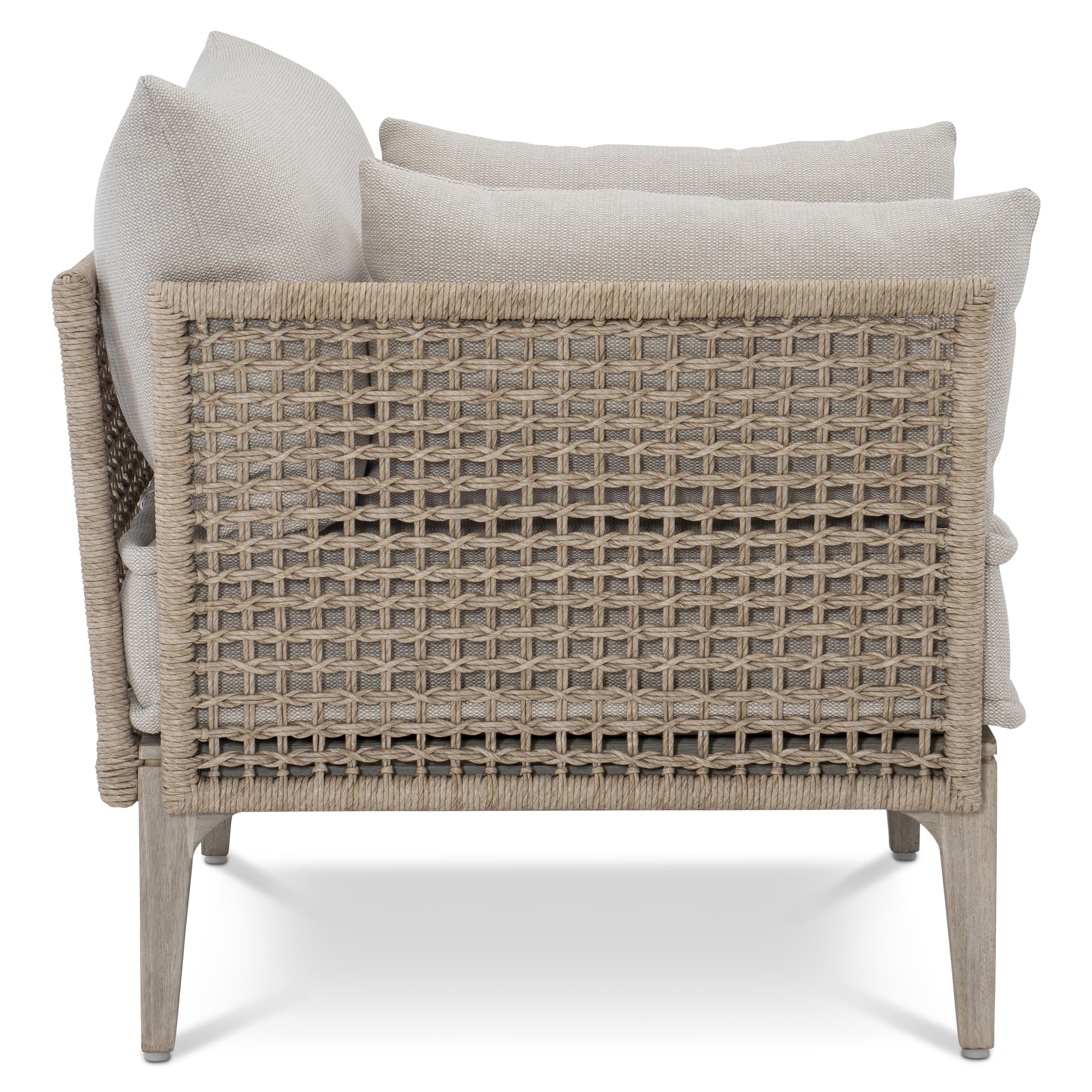Carmen Outdoor Chair- Pure Salt