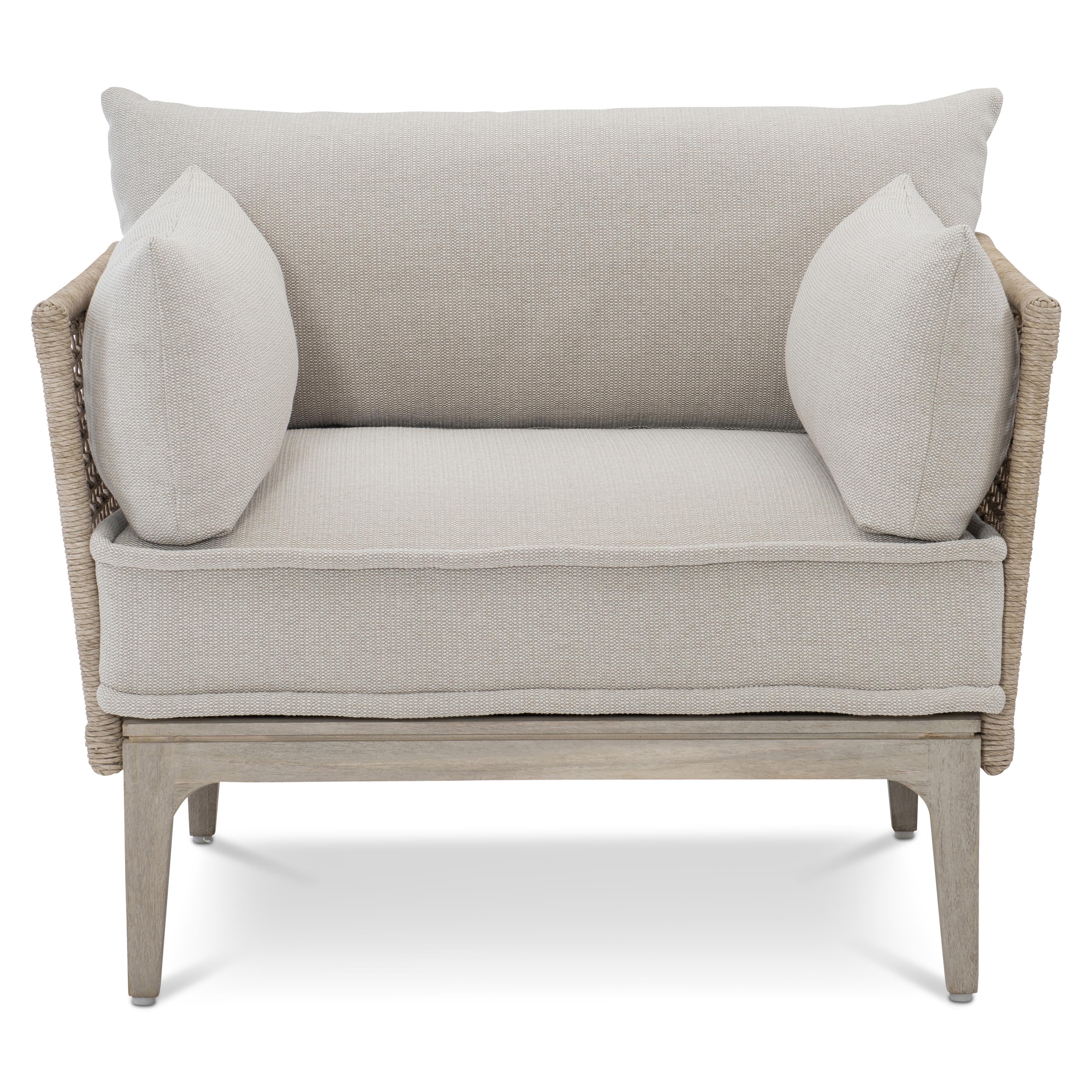 Carmen Outdoor Chair- Pure Salt