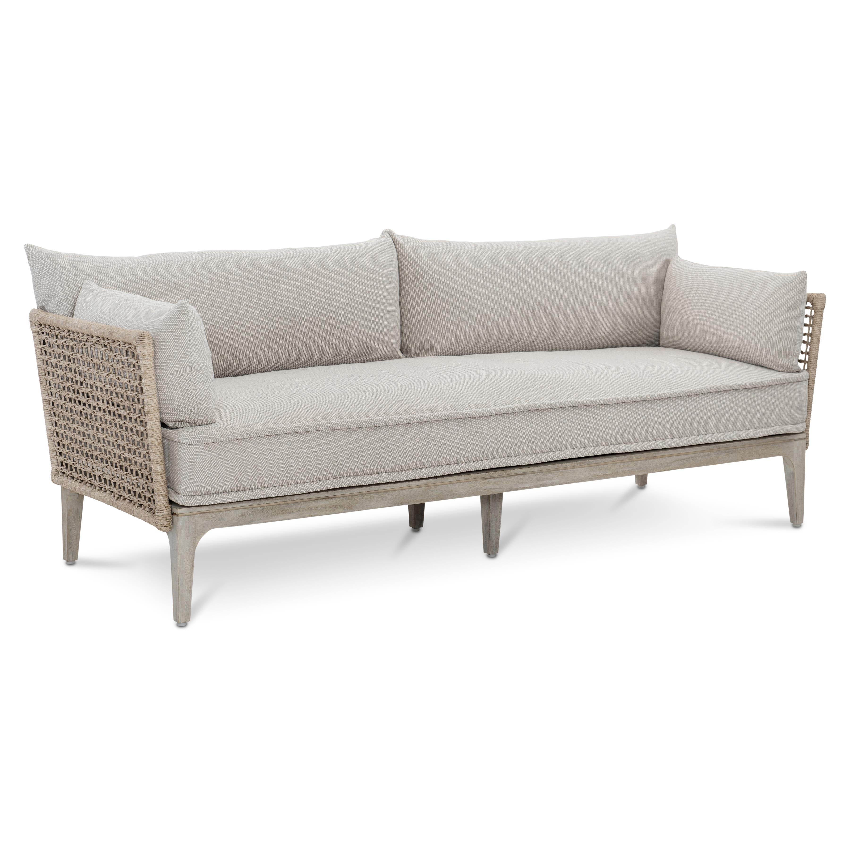 Carmen Outdoor Sofa - Pure Salt