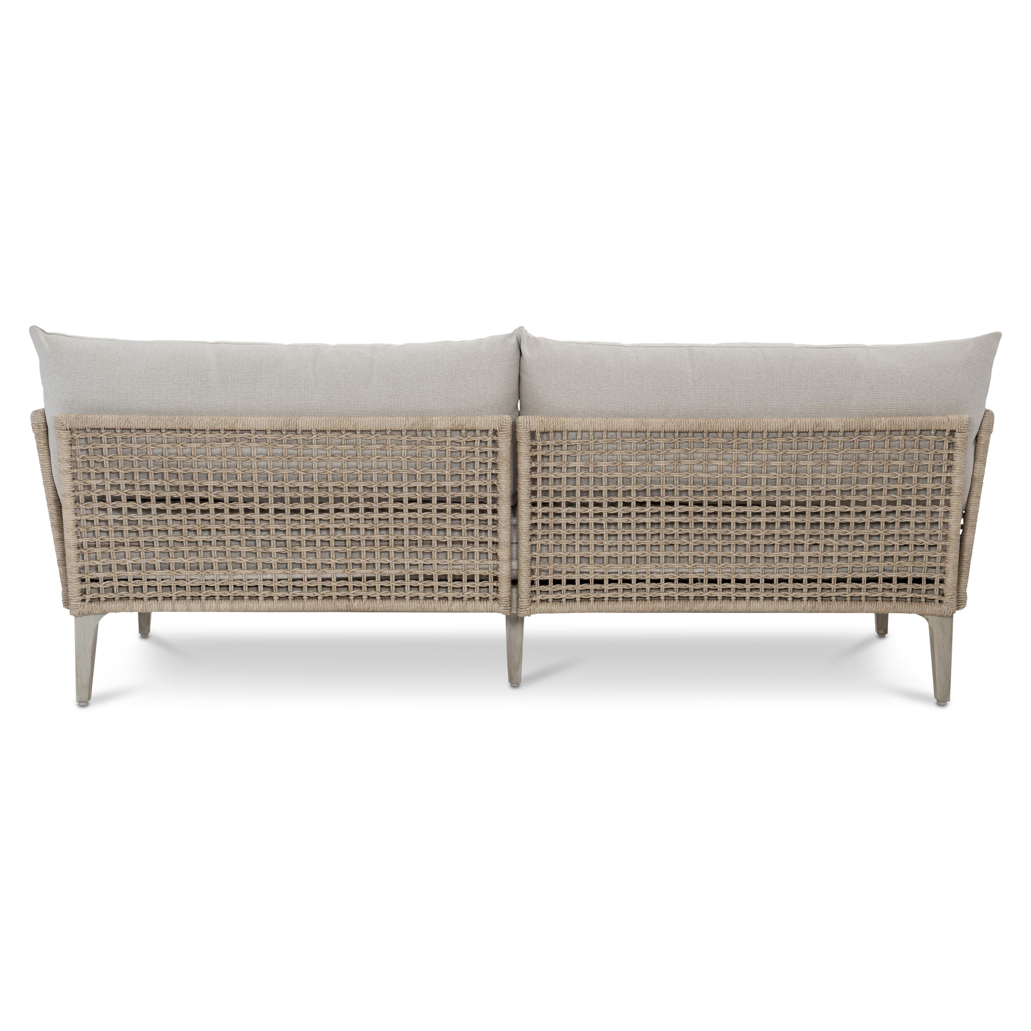 Carmen Outdoor Sofa - Pure Salt