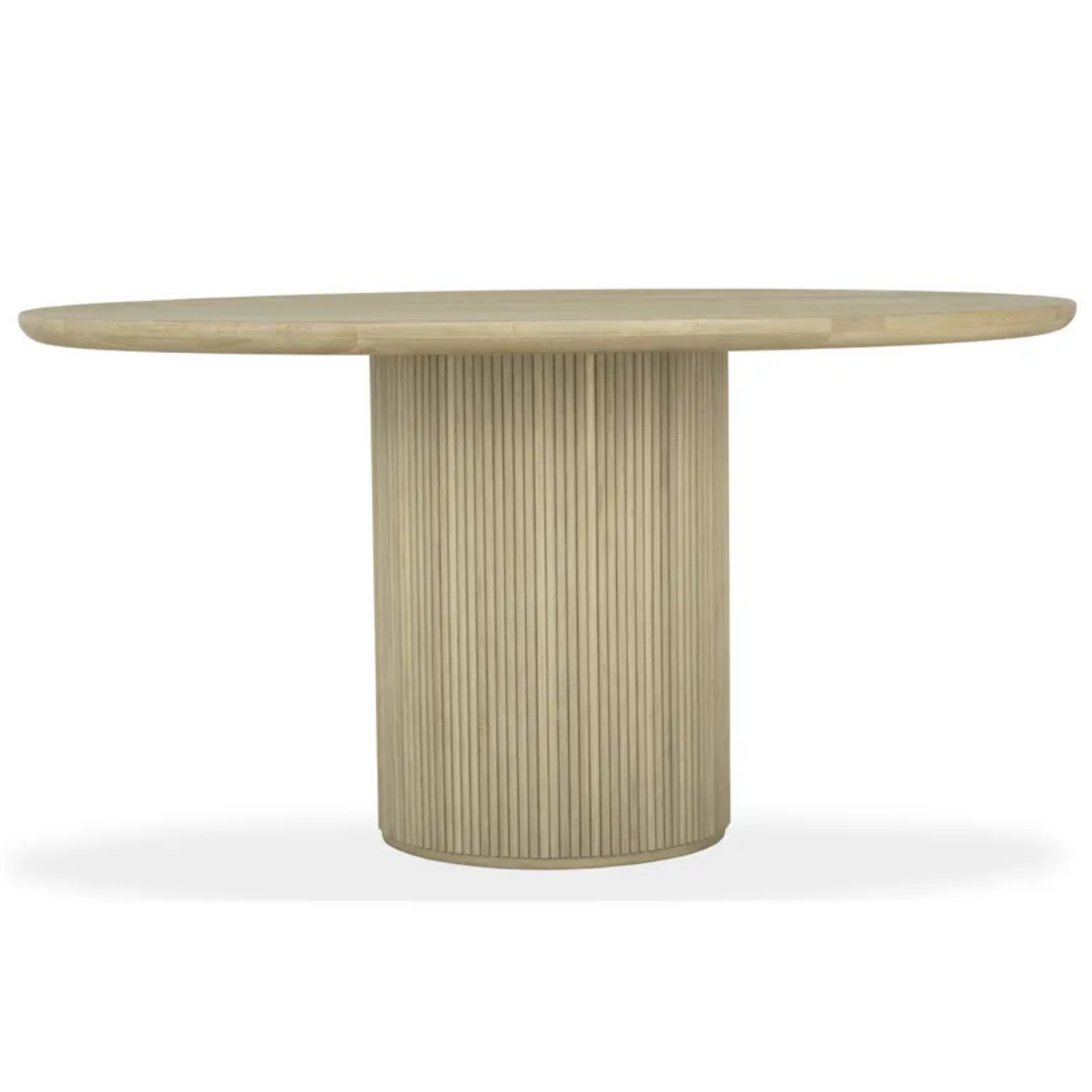Olivette Round Dining Table - Pure Salt