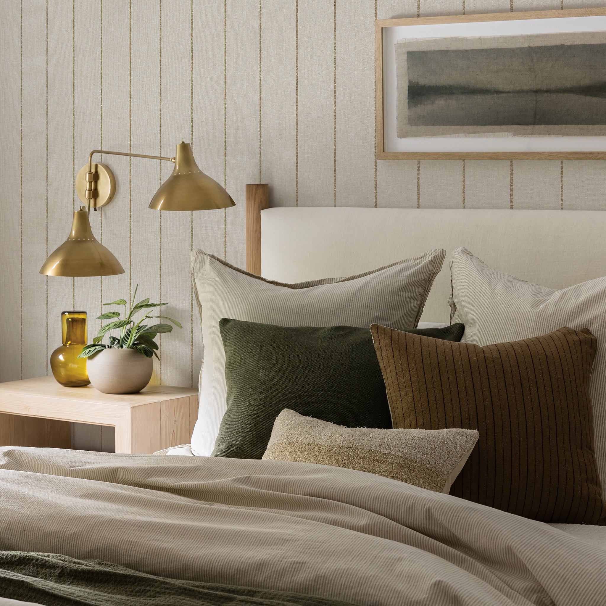 Brusa Stripe - Pure Salt