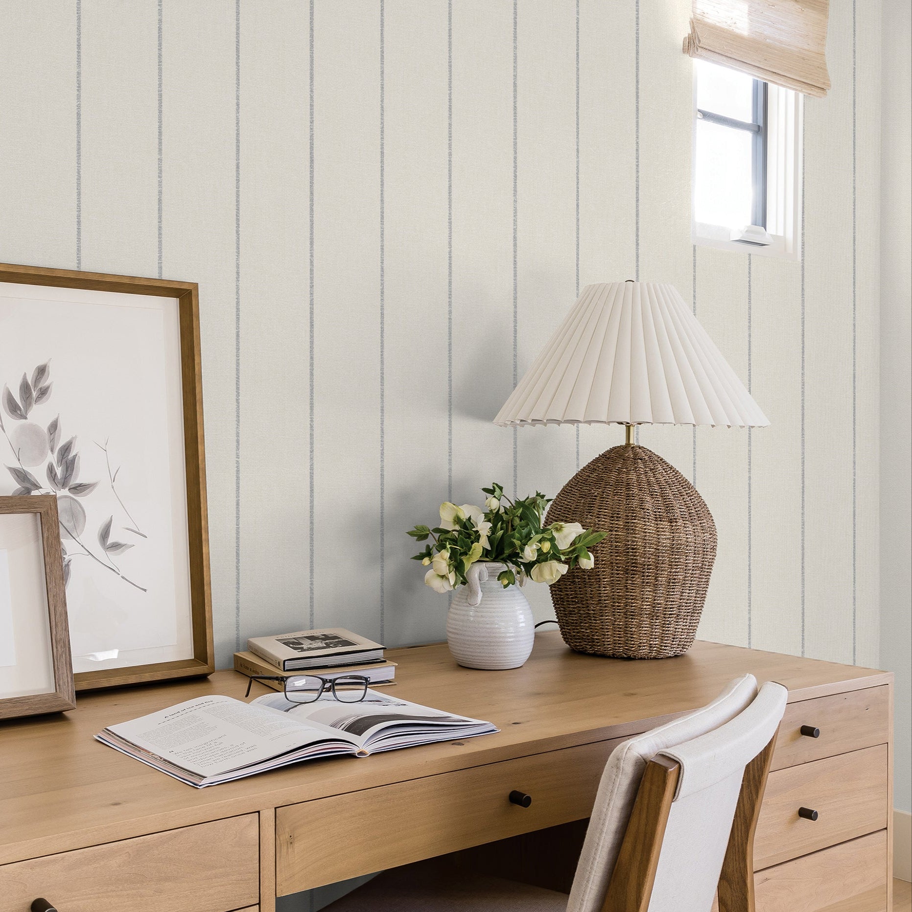 Brusa Stripe - Pure Salt