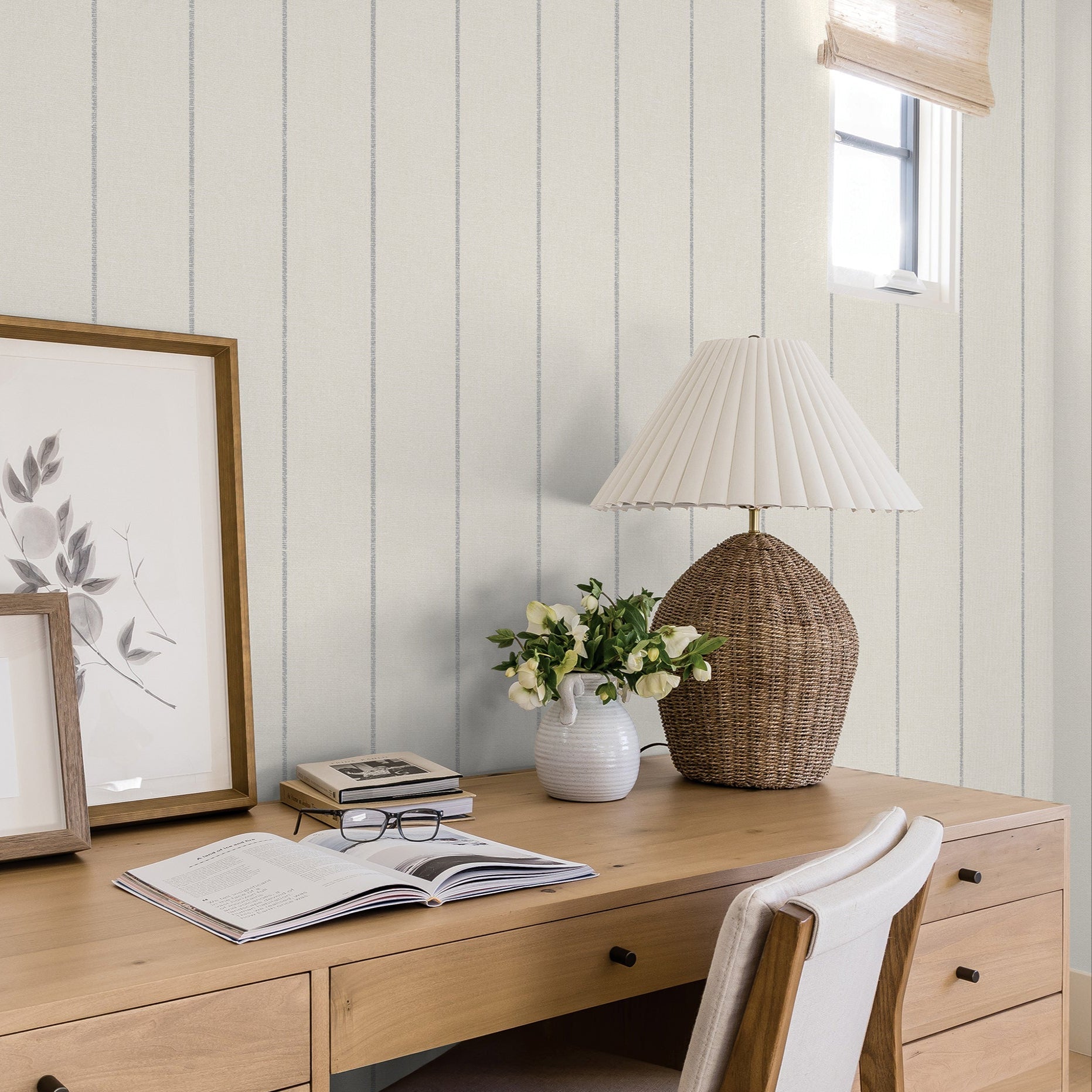 Brusa Stripe - Pure Salt