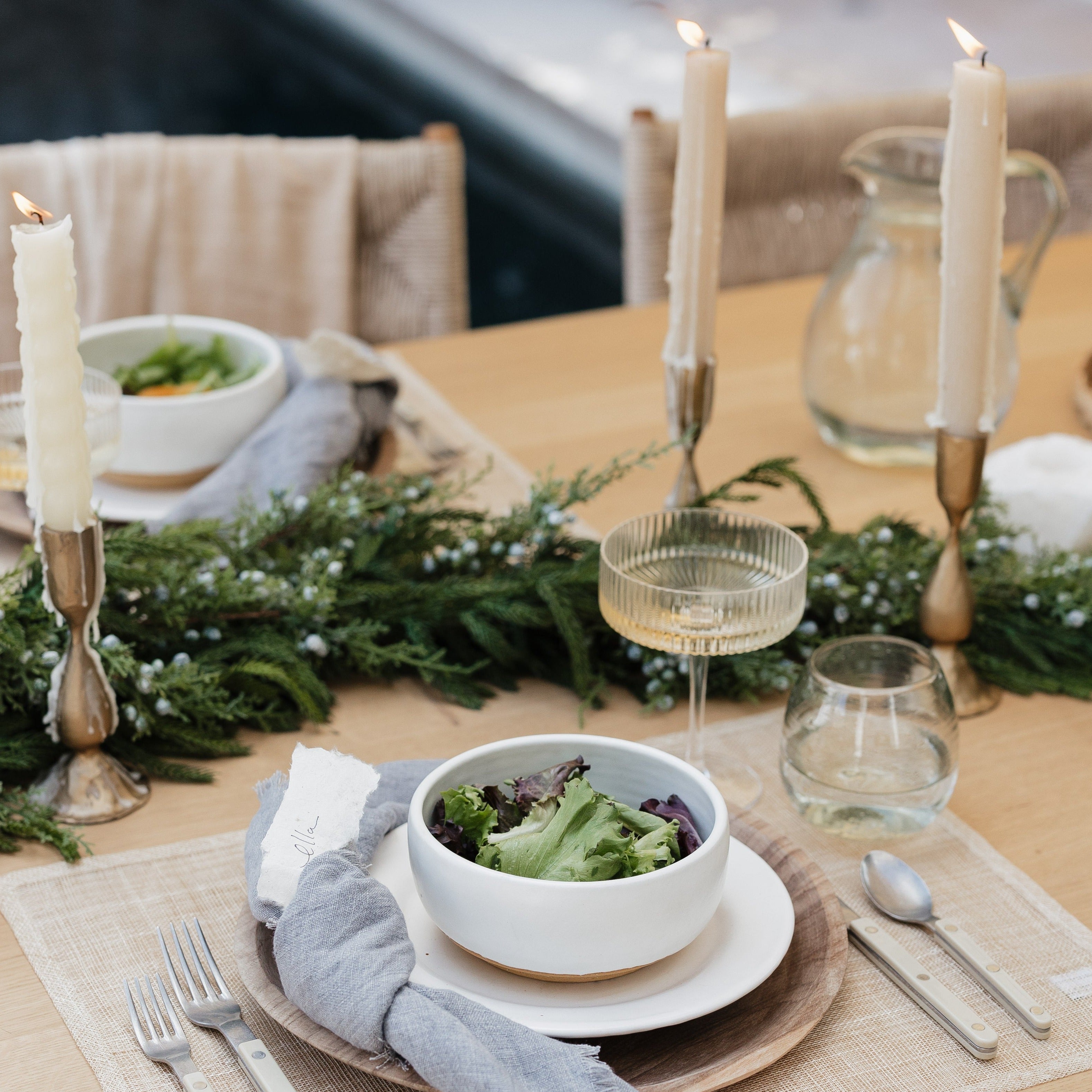 Bella Hand Foraged Iron Taper Candle Holders - Pure Salt Shoppe