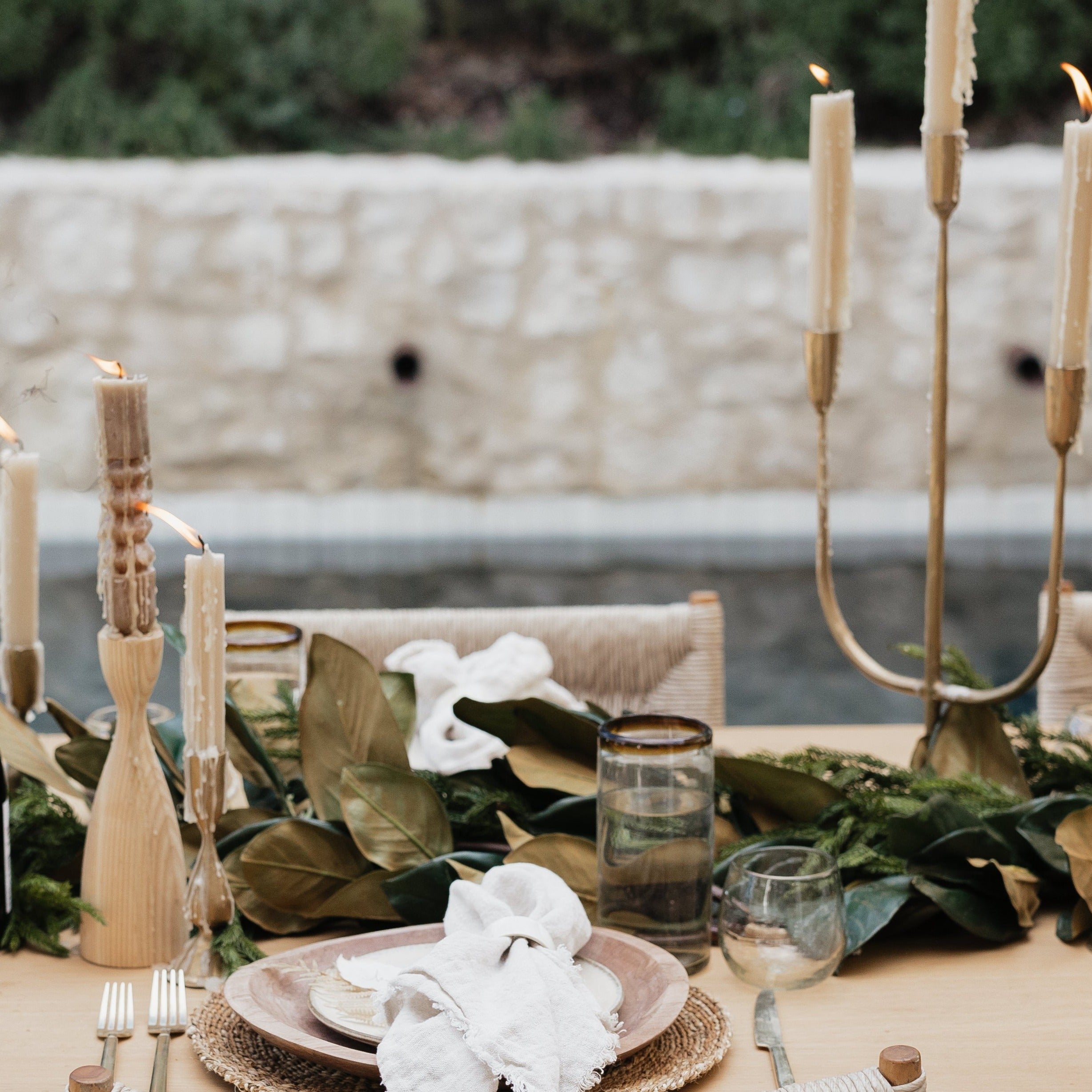 Aquitaine Candlestick - Pure Salt Shoppe