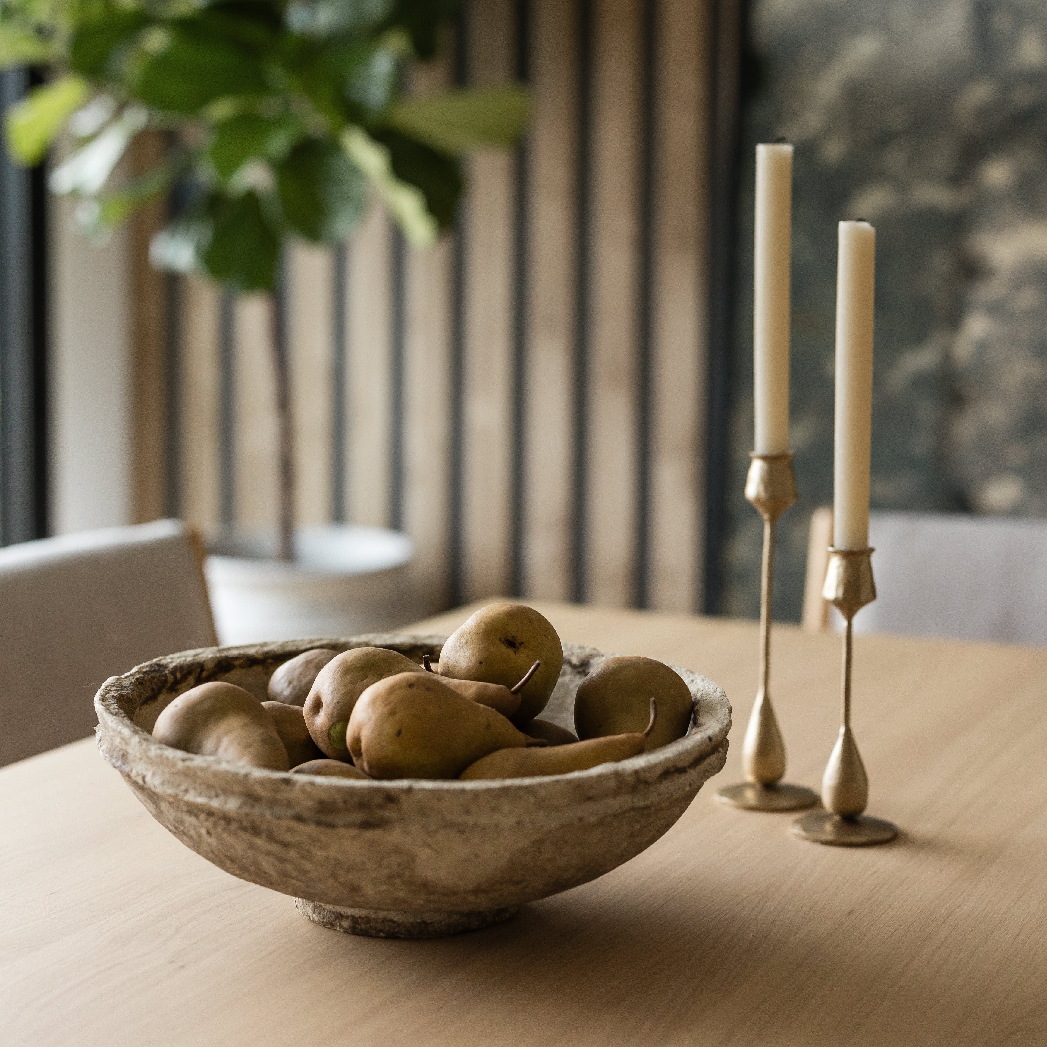 Bella Hand Foraged Iron Taper Candle Holders - Pure Salt Shoppe