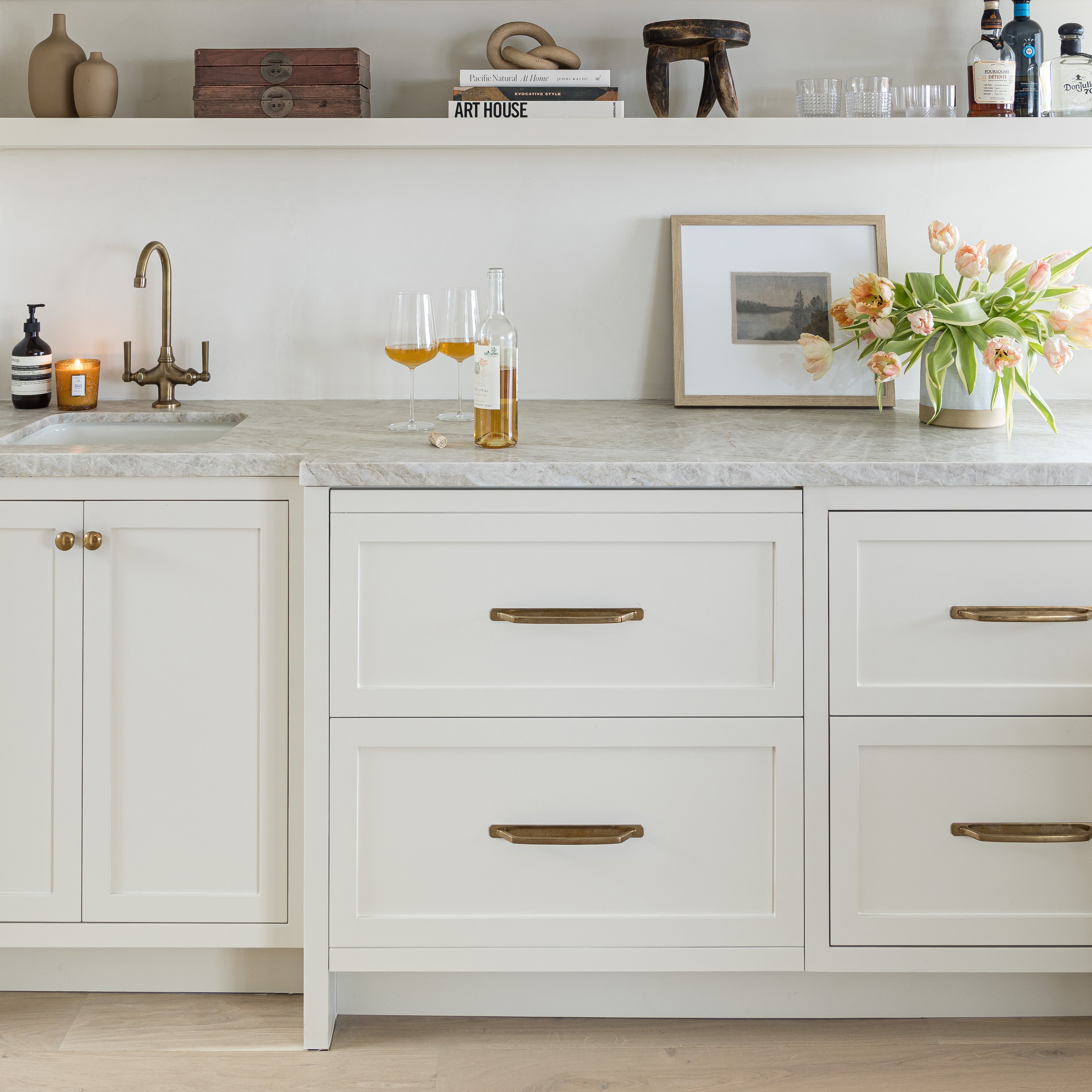 Monterey Pull with Backplate - Pure Salt