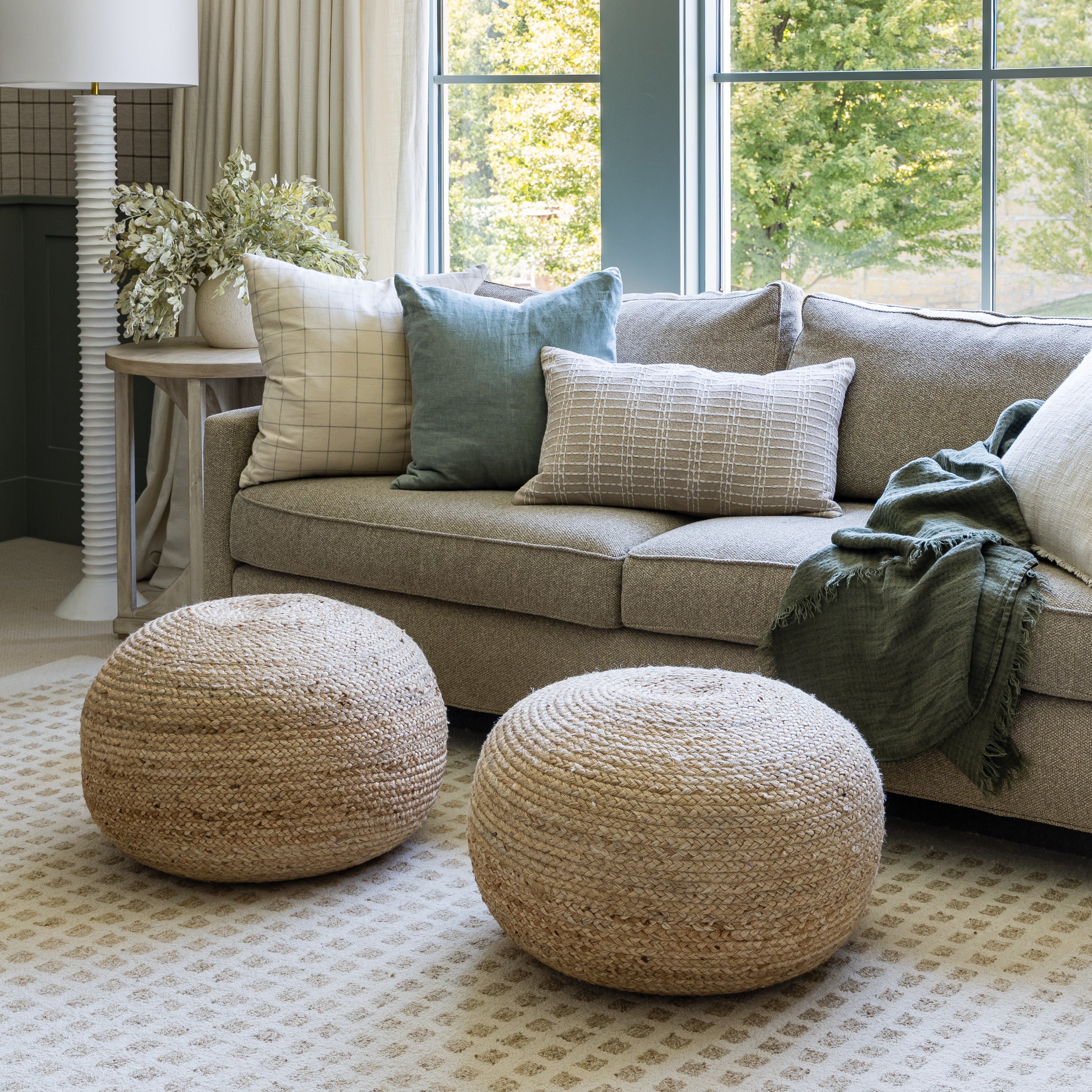 Zayne Pouf - Pure Salt Shoppe