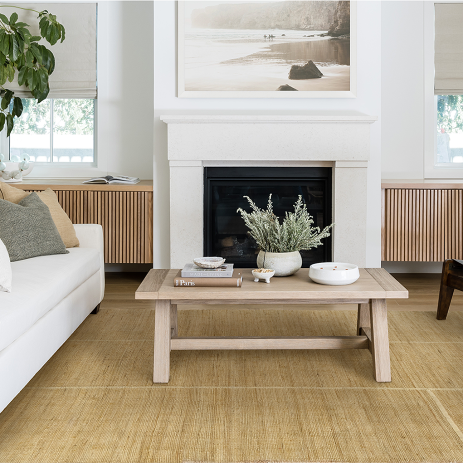 Pure Salt x Momeni Palma Handwoven Jute Rug - Pure Salt