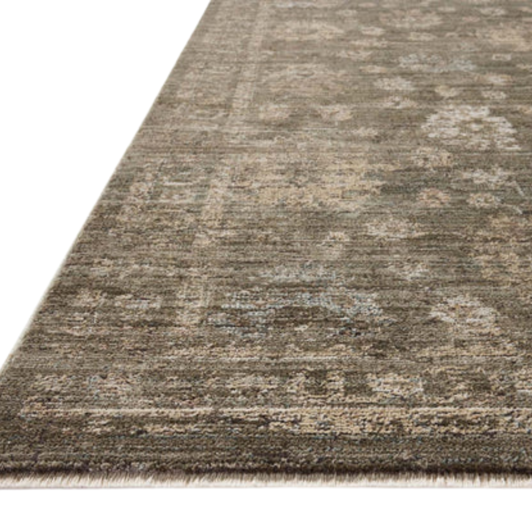 Perla Rug, Olive Sand - Pure Salt