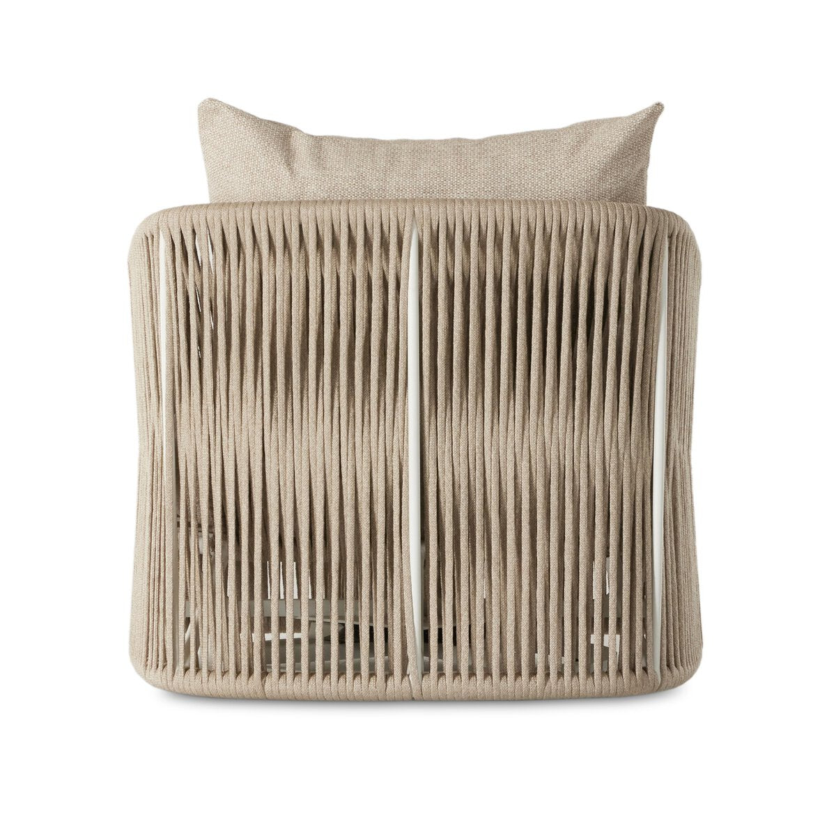 Porta Outdoor Swivel Chair - Pure Salt