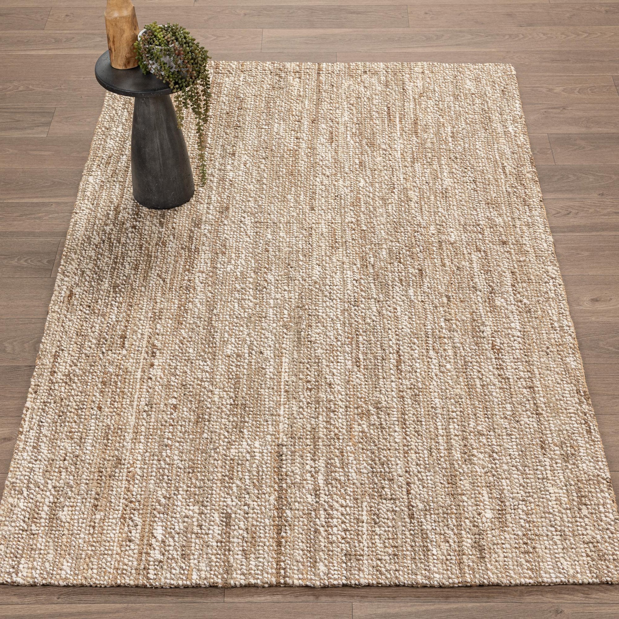 Pryssa Boucle Rug, Silver / Ivory