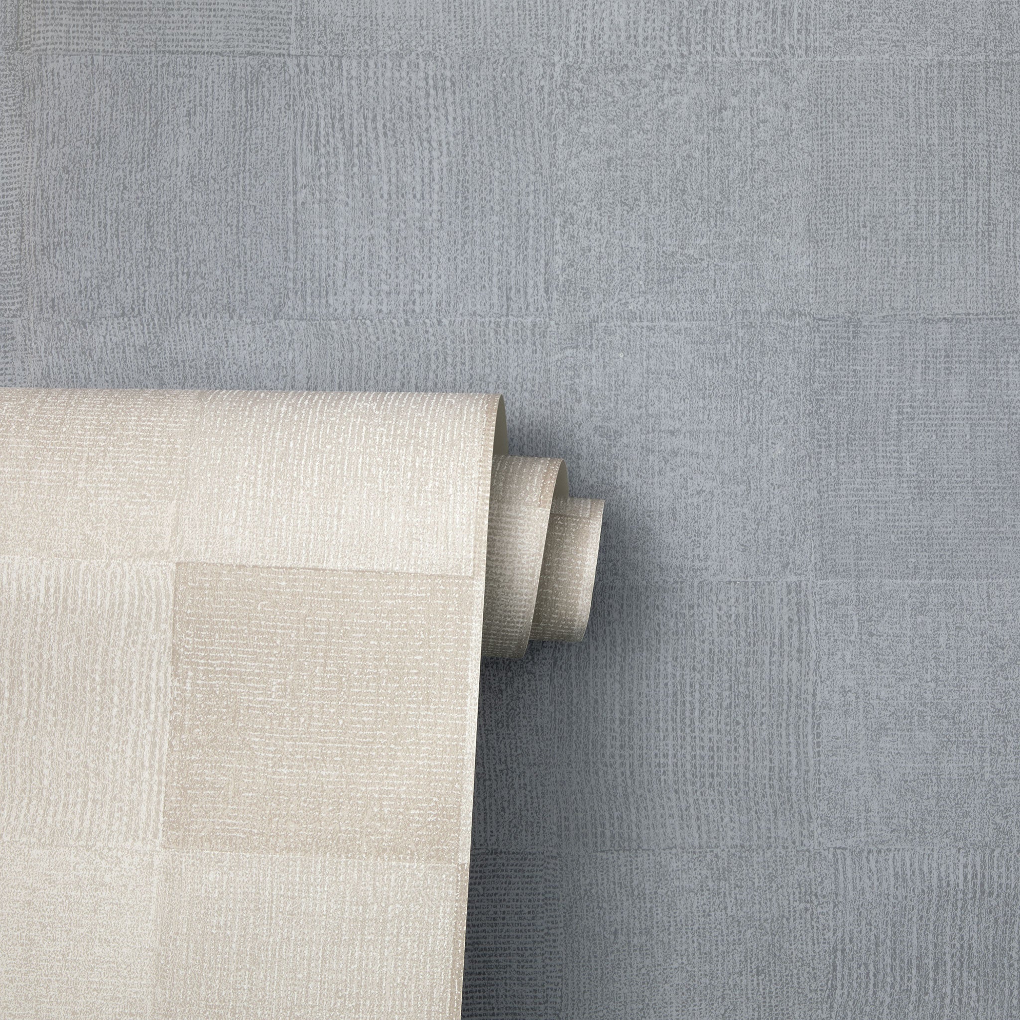 Textured Check - Pure Salt