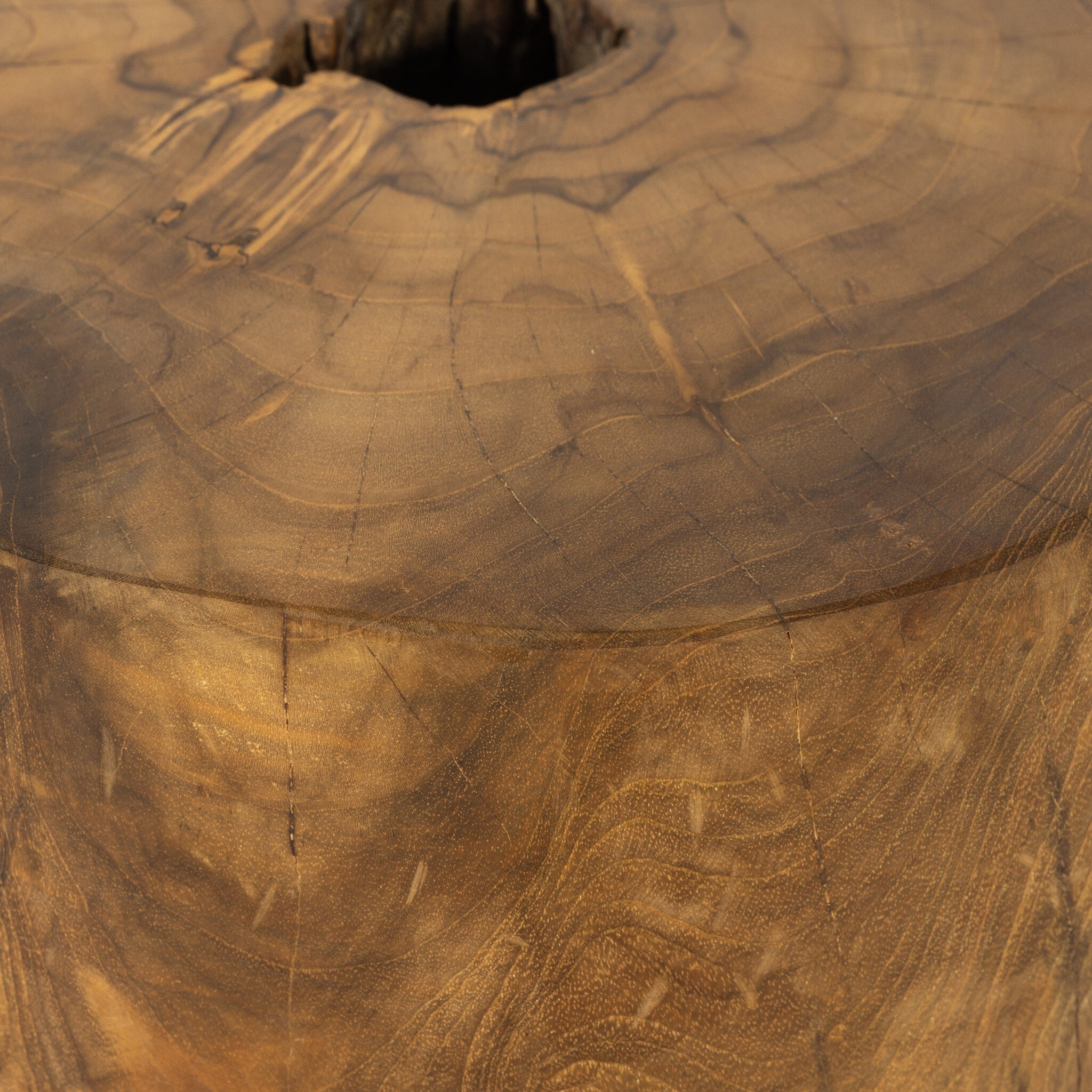 Raya Outdoor End Table - Pure Salt