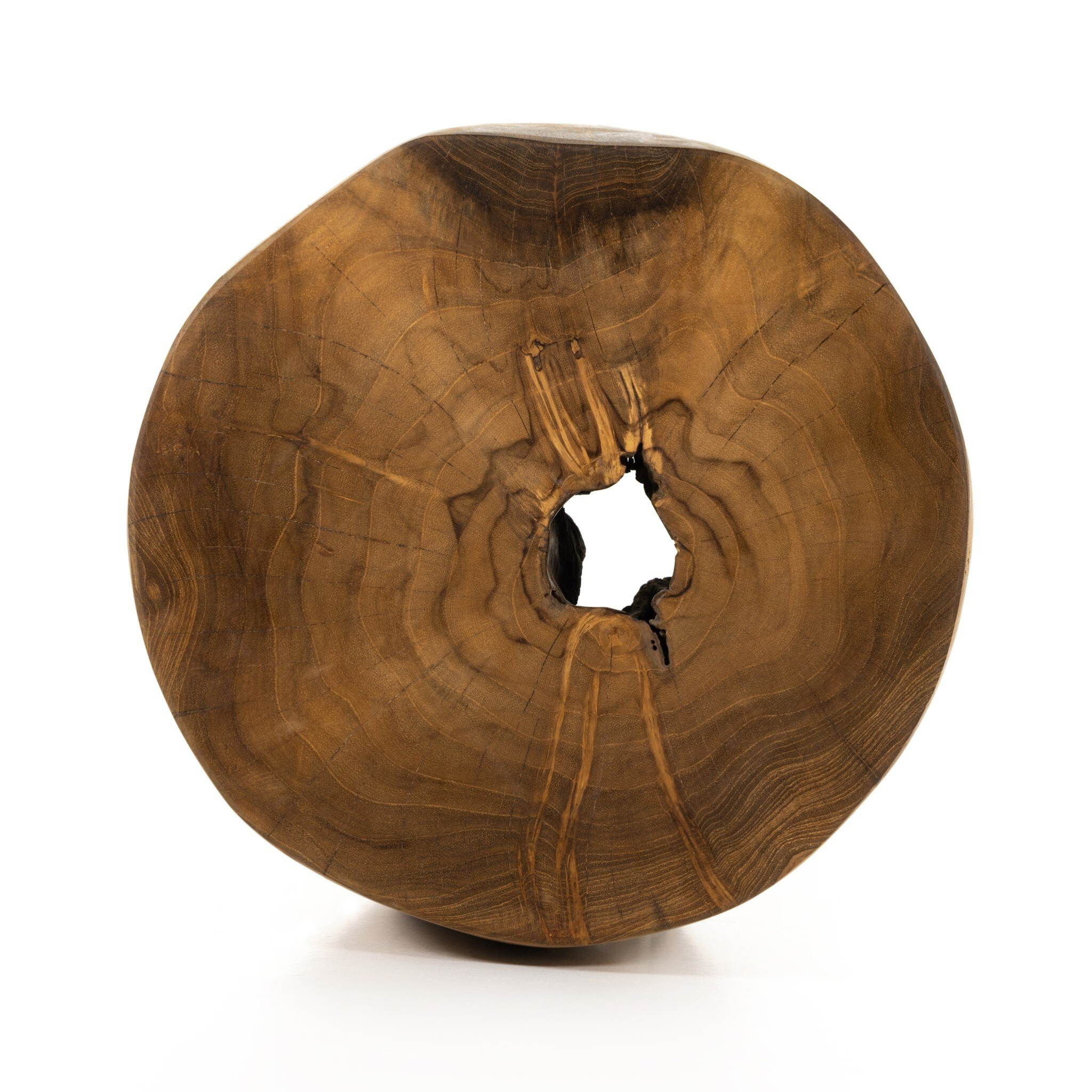 Raya Outdoor End Table - Pure Salt