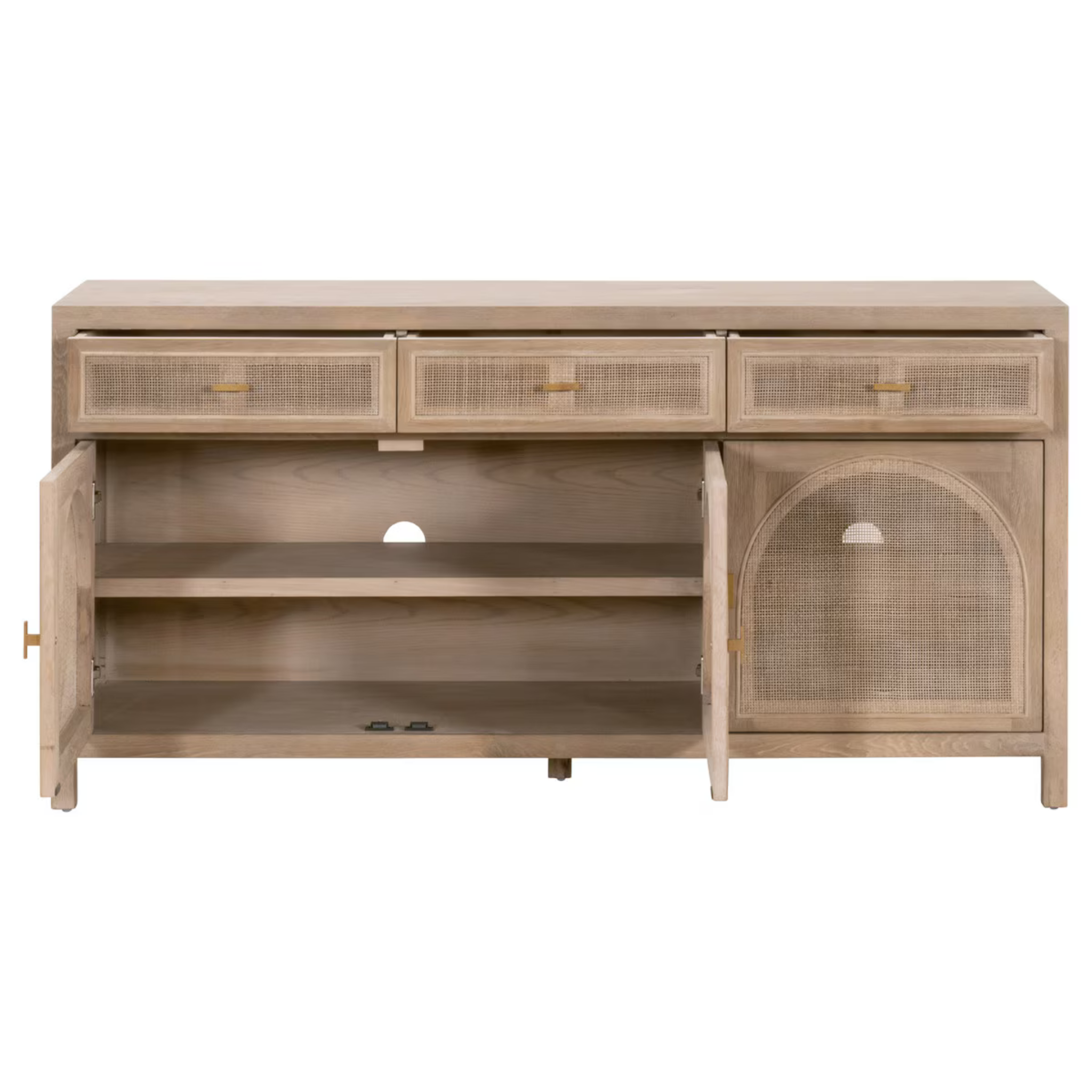 Reidar Media Sideboard - Pure Salt