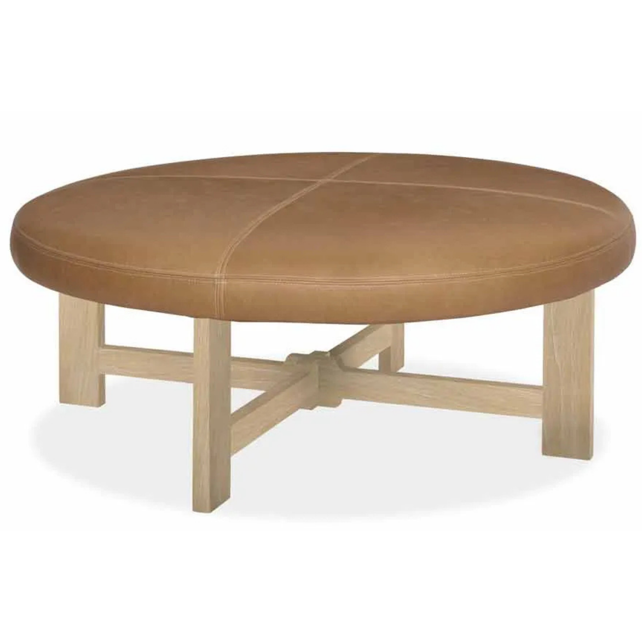 Ridge Ottoman - Pure Salt