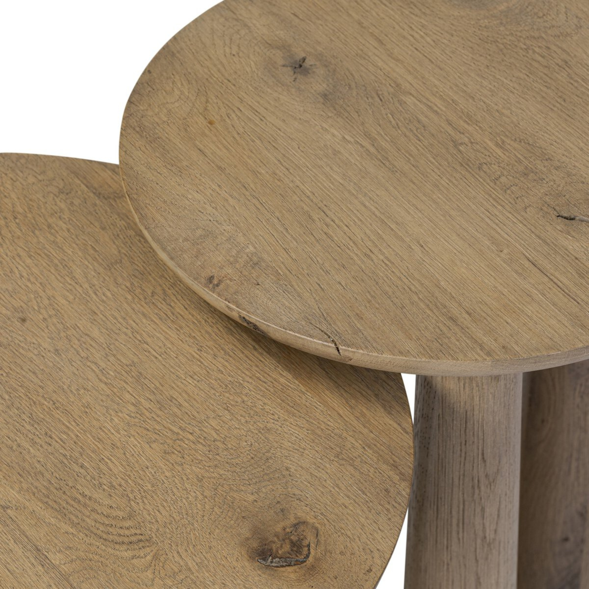 Roan Nesting Tables- Pure Salt