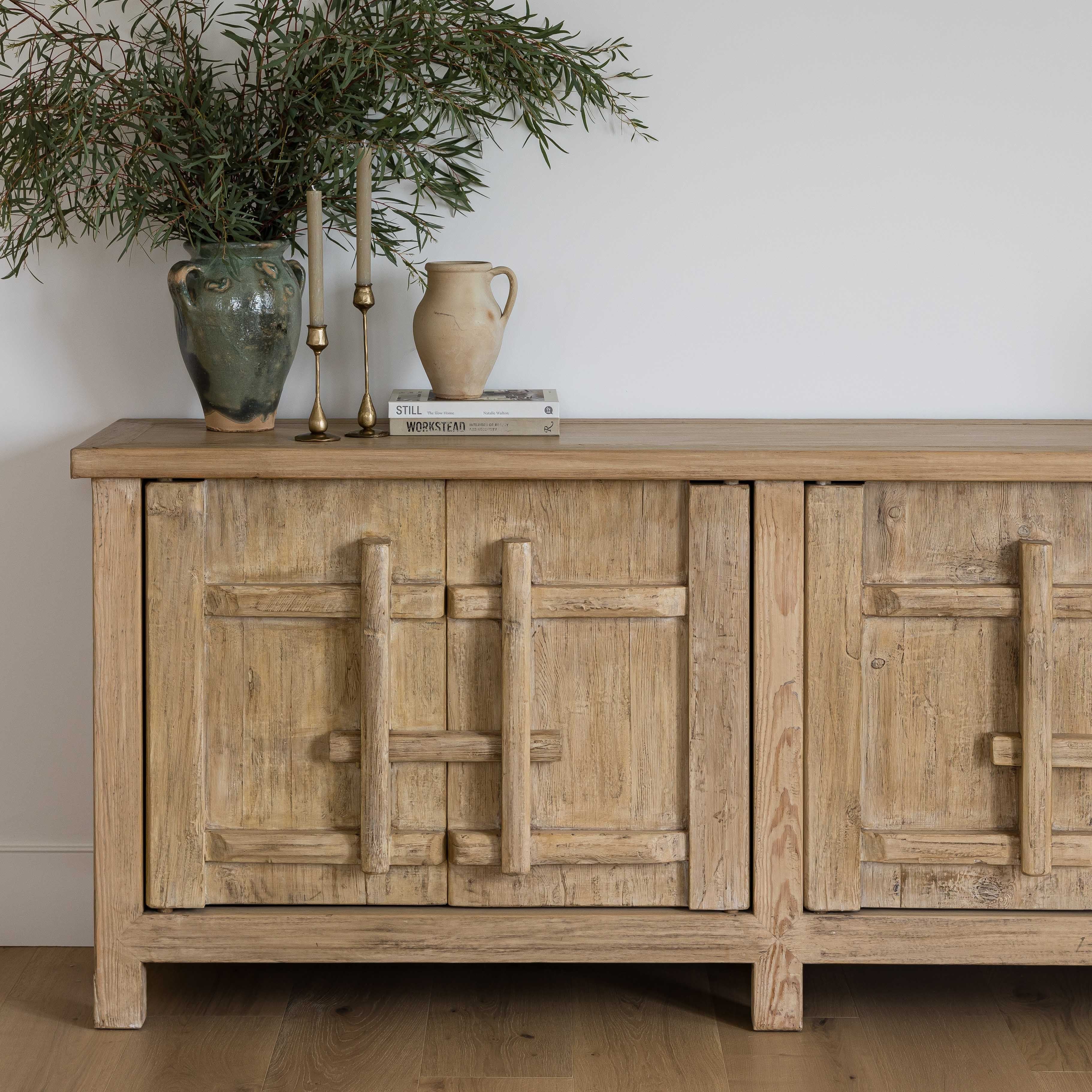 Gable Four Door Cabinet - Pure Salt Shoppe