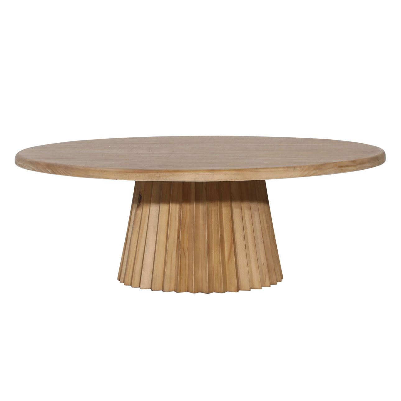 Rocco Round Coffee Table - Pure Salt