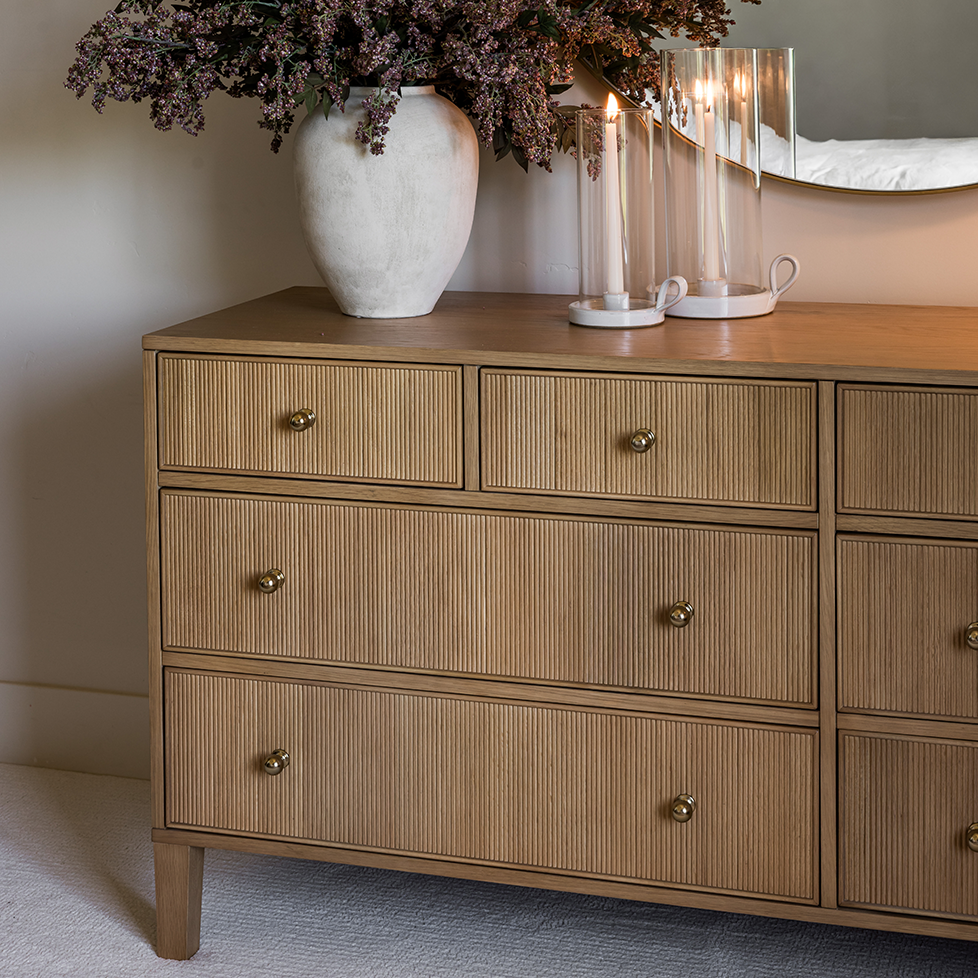 Rowan 8-Drawer Double Dresser- Pure Salt