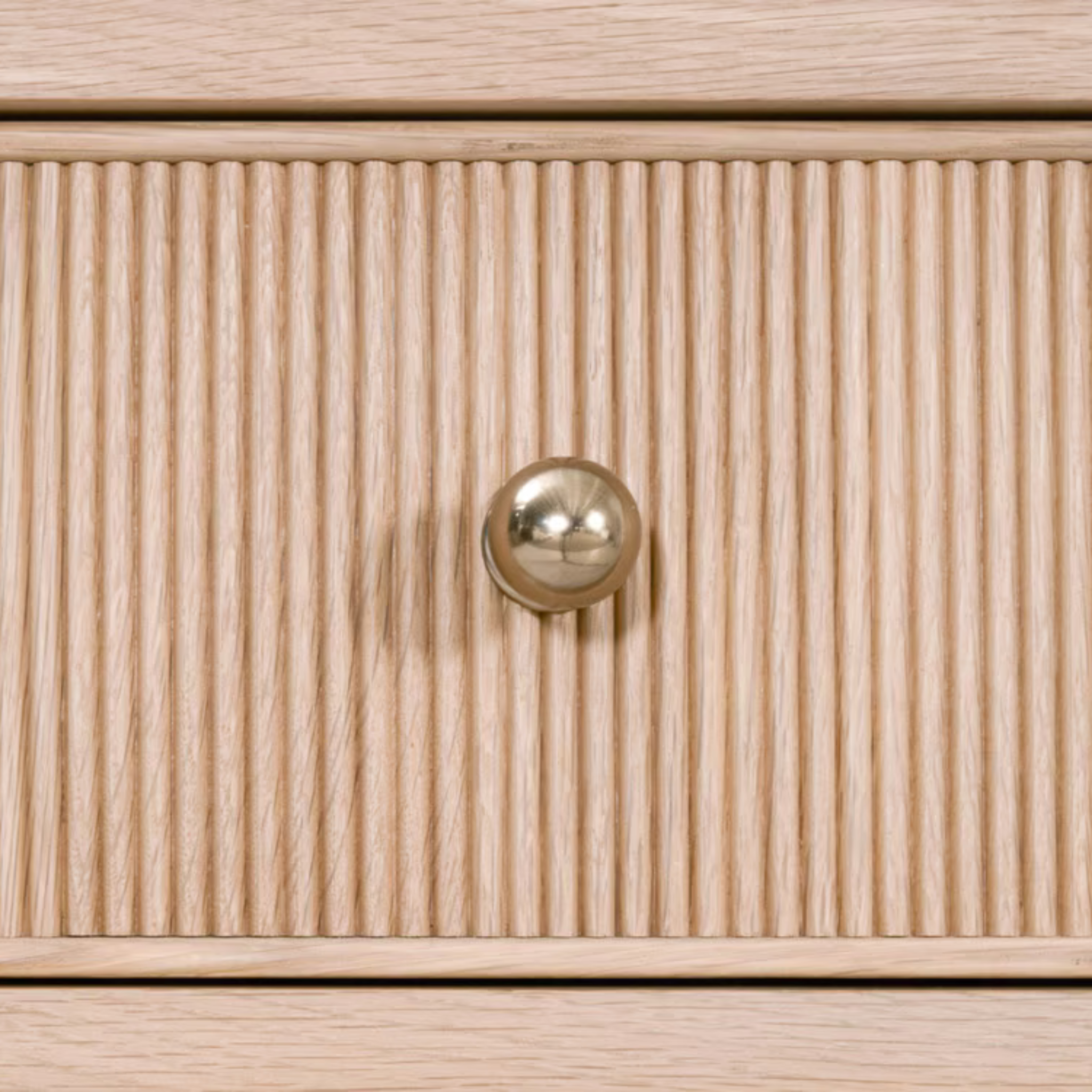 Rowan 3-Drawer Console Table - Pure Salt