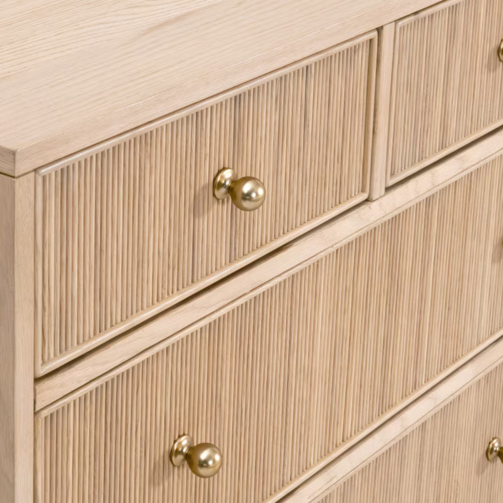 Rowan 8-Drawer Double Dresser- Pure Salt