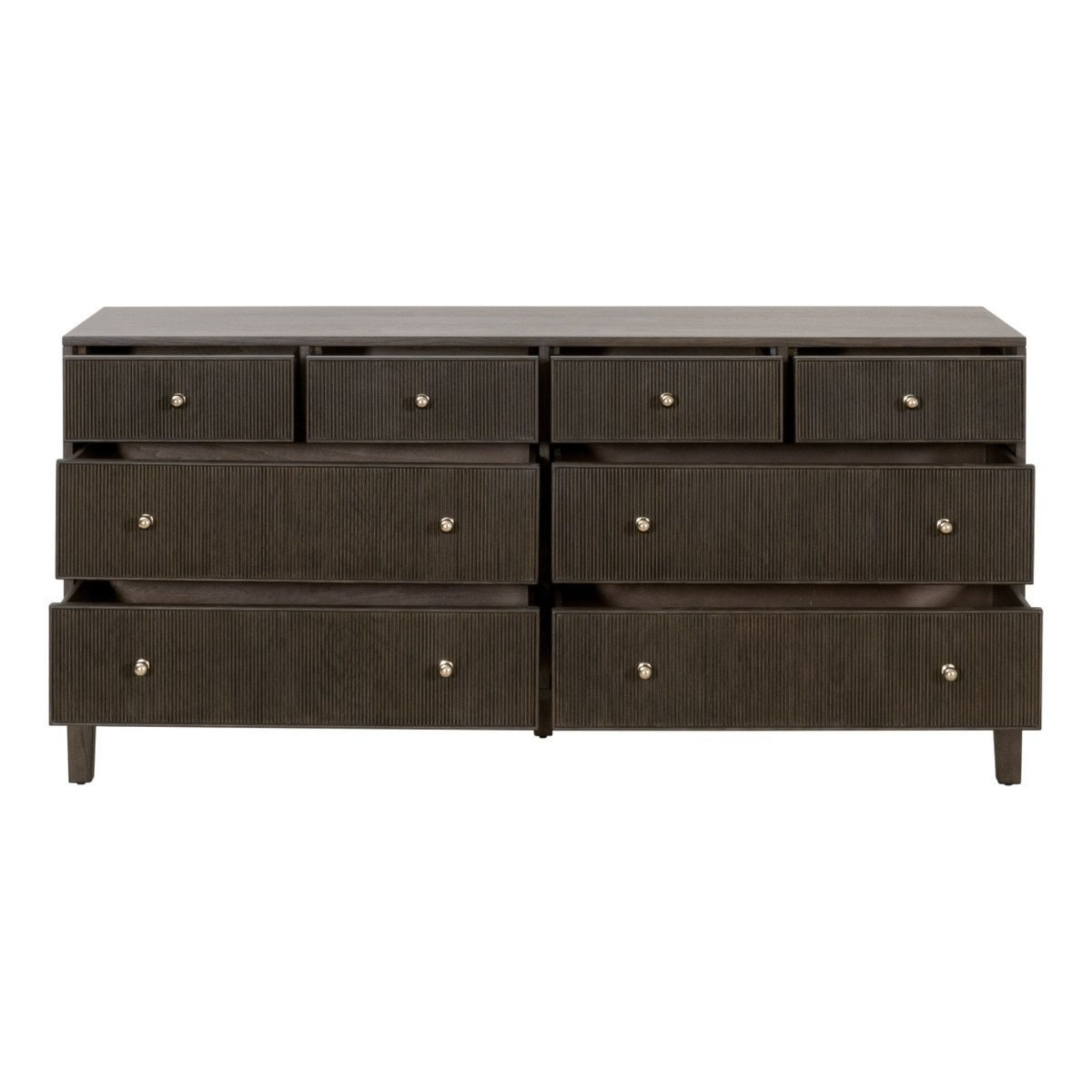 Rowan 8-Drawer Double Dresser- Pure Salt