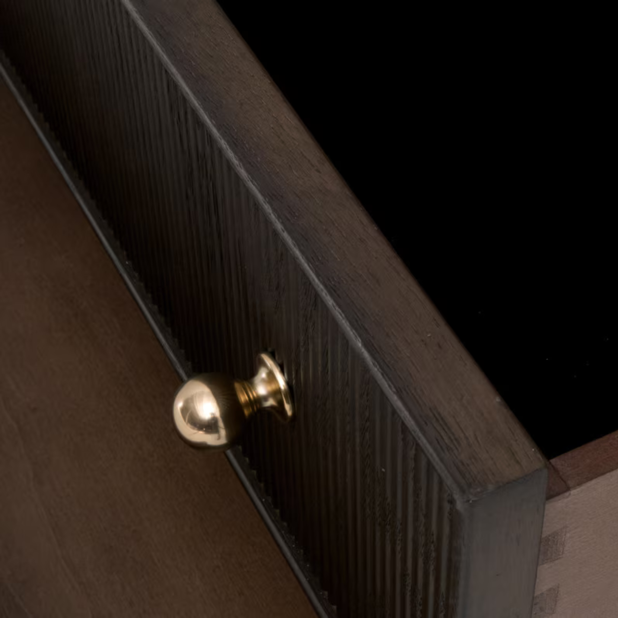 Rowan Open Shelf 2-Drawer Nightstand - Pure Salt