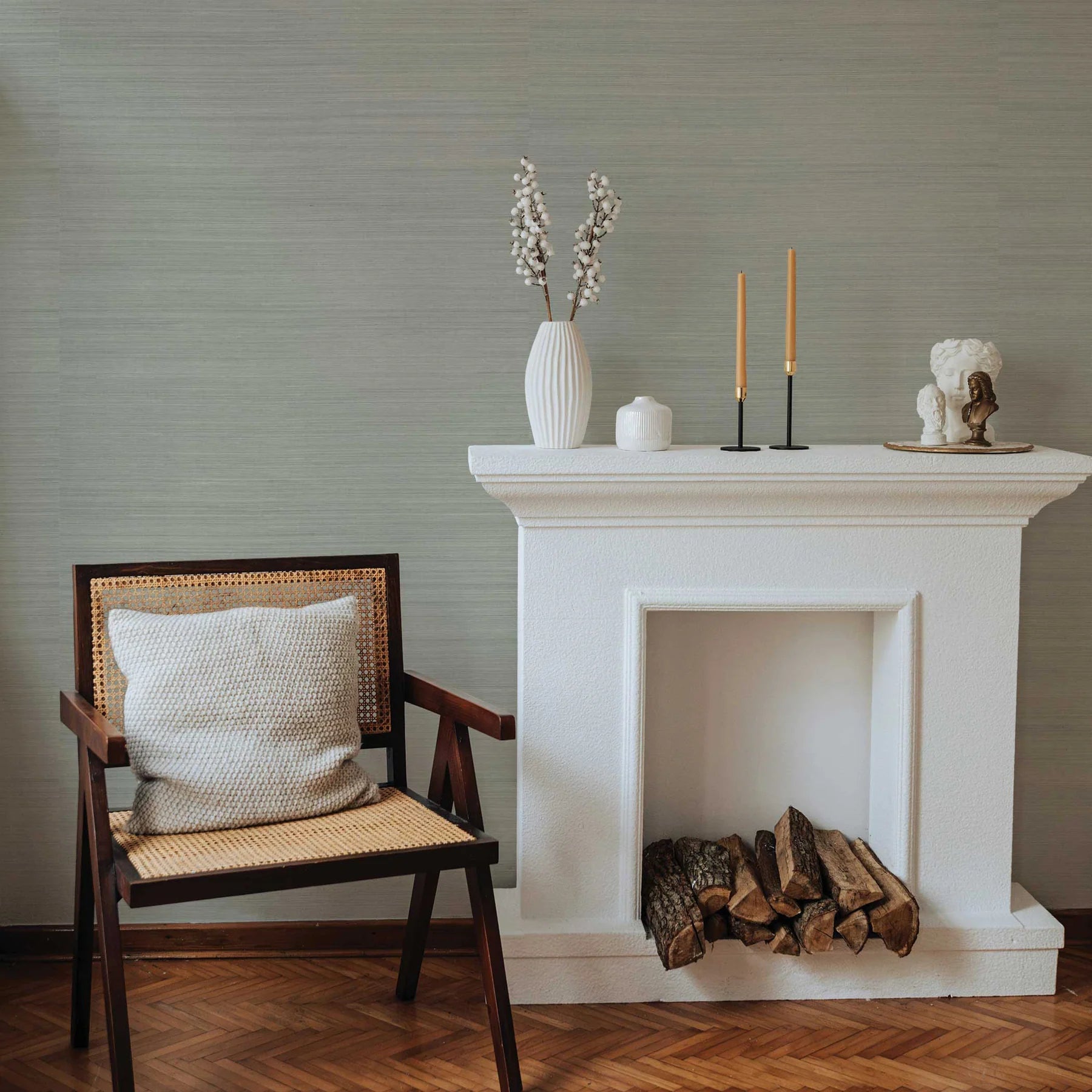 Sisal Tonal Hues Wallpaper