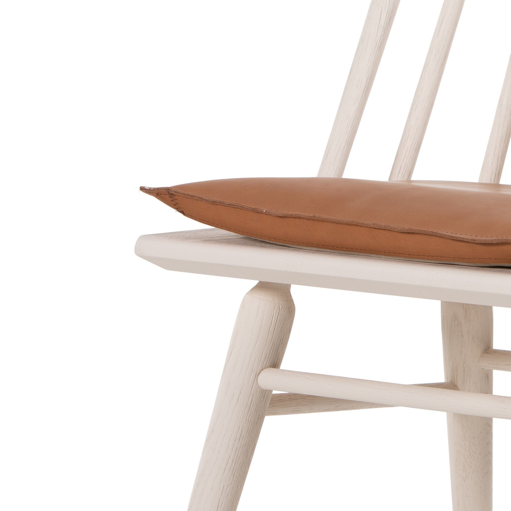 Spindle Chair with Cushion - Pure Salt