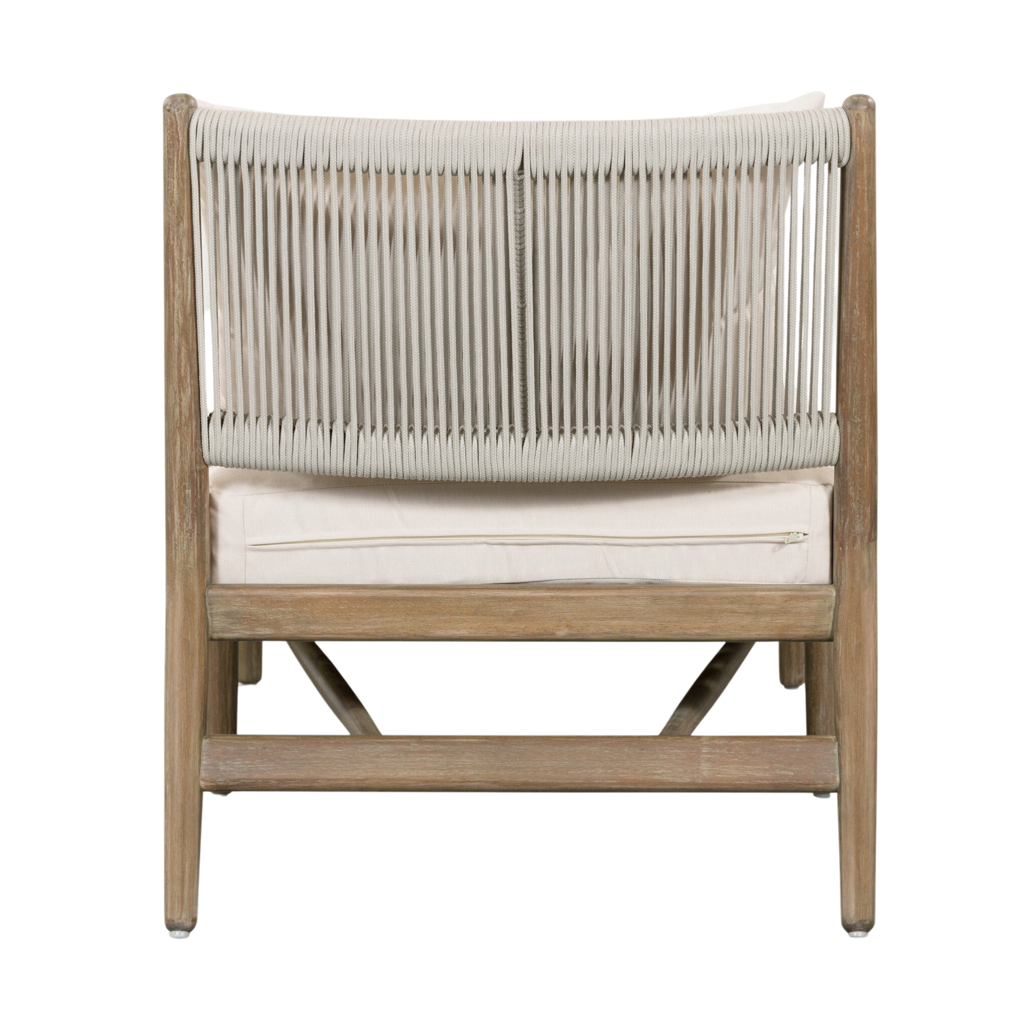 Syra Outdoor Chaise - Pure Salt