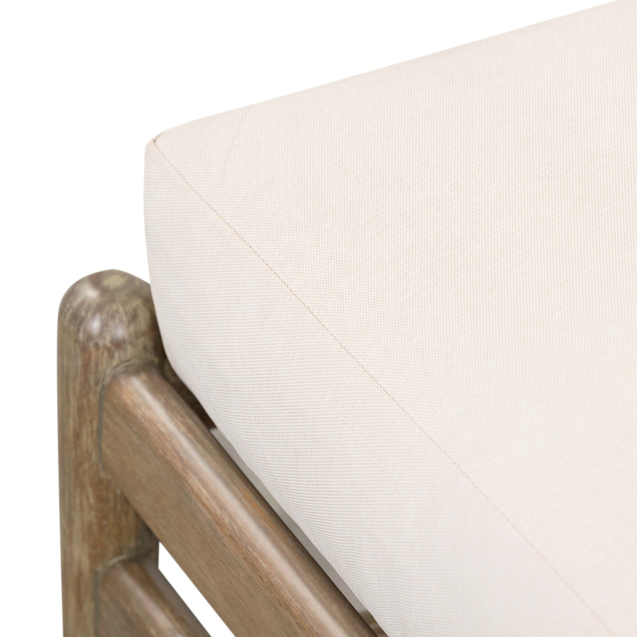 Syra Outdoor Chaise - Pure Salt