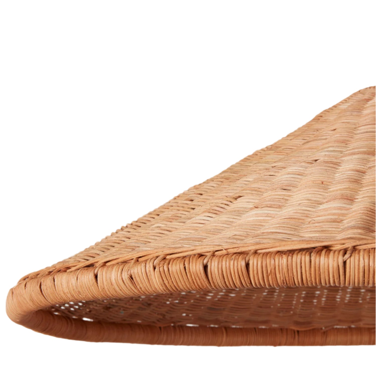 Jasim Rattan Pendant - Pure Salt