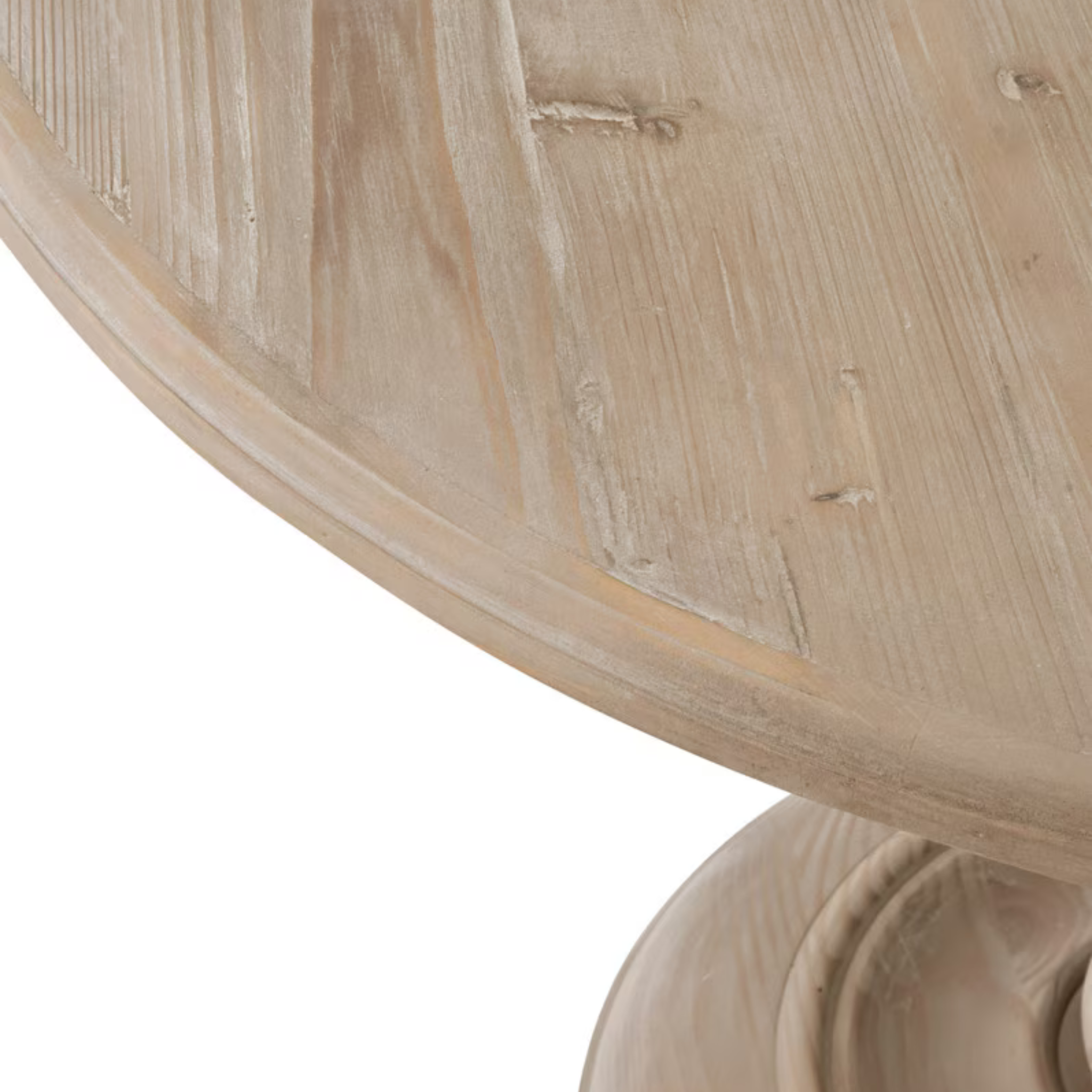 Tamsin Round Dining Table - Pure Salt