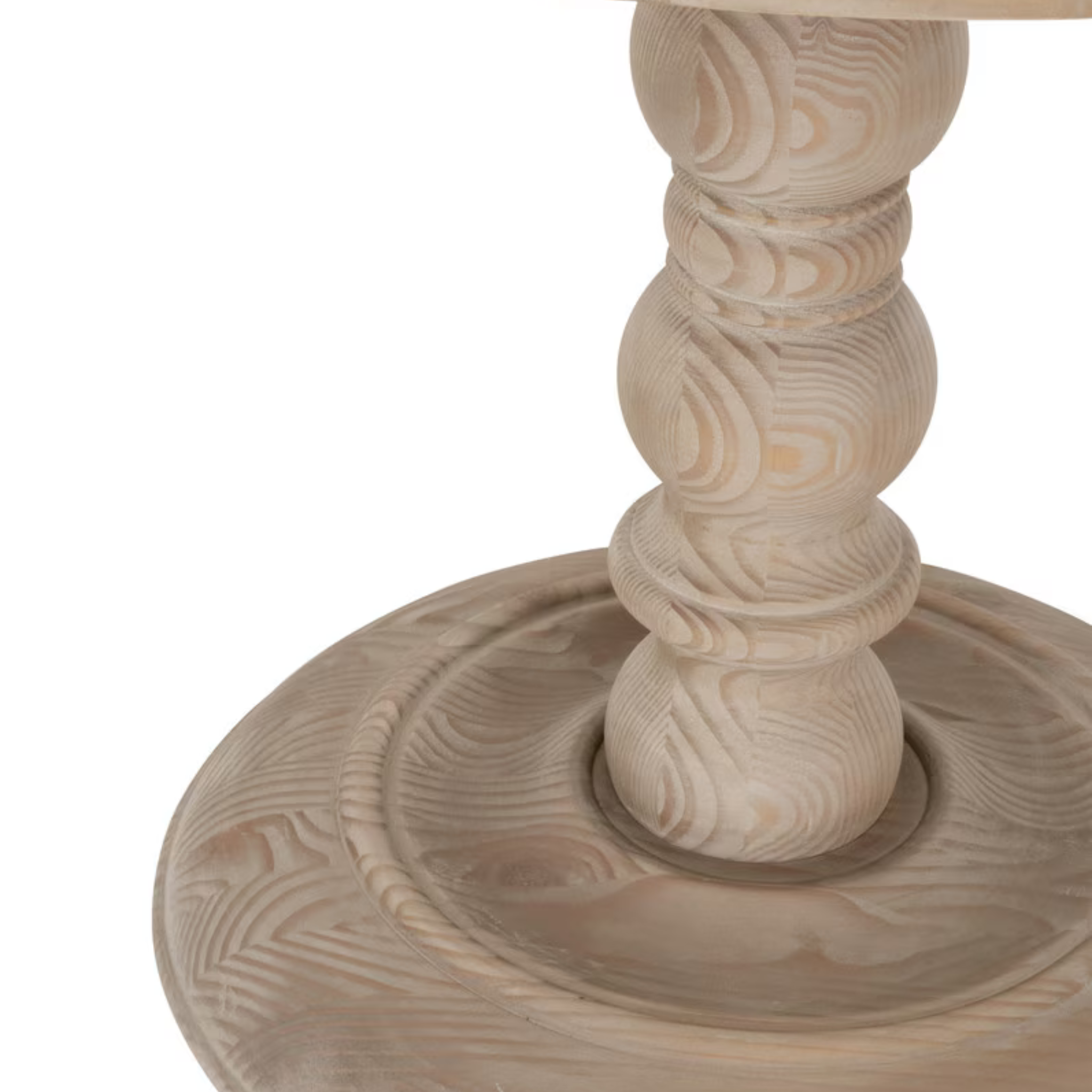 Tamsin Round Dining Table - Pure Salt