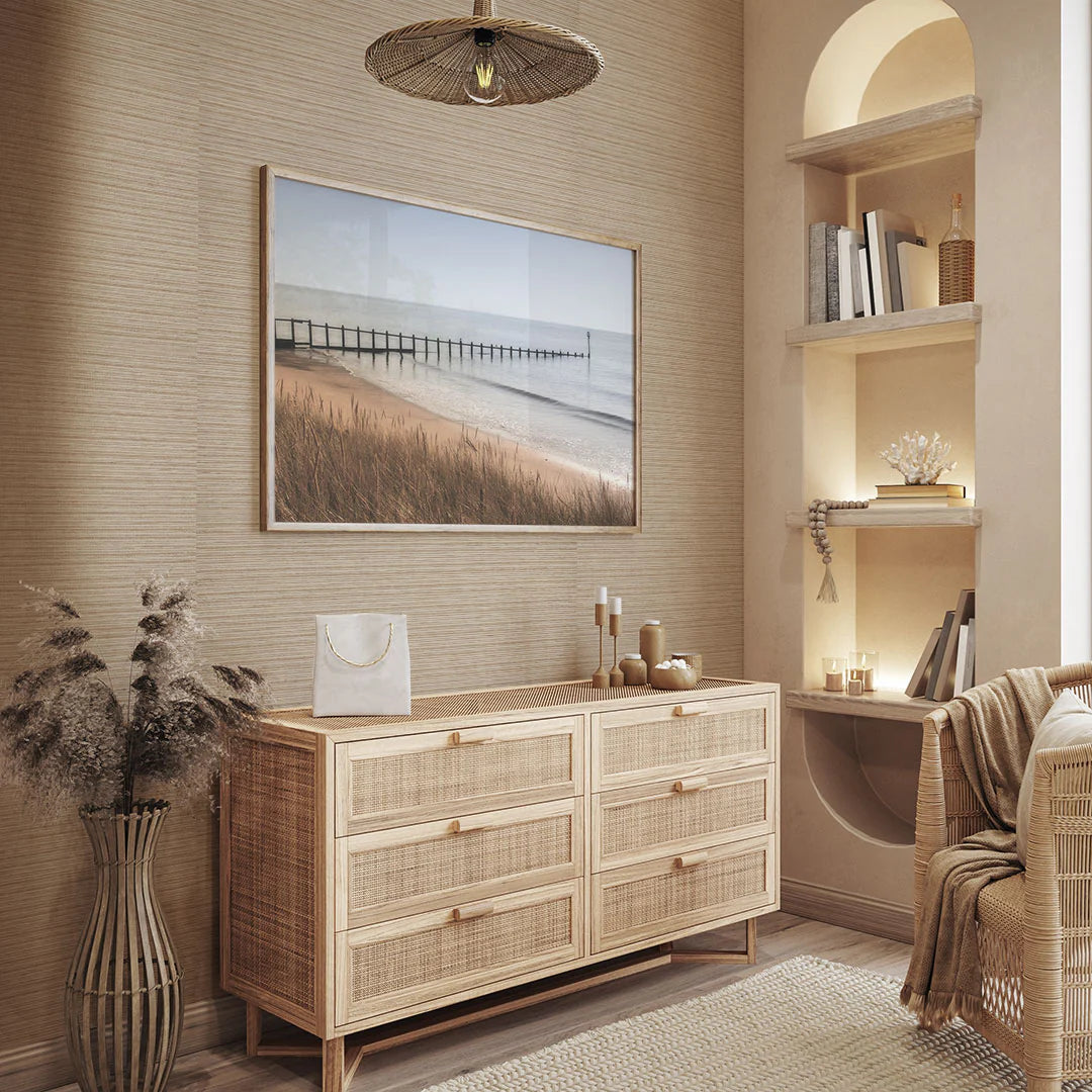 Tight Weave Horizontal Wallpaper