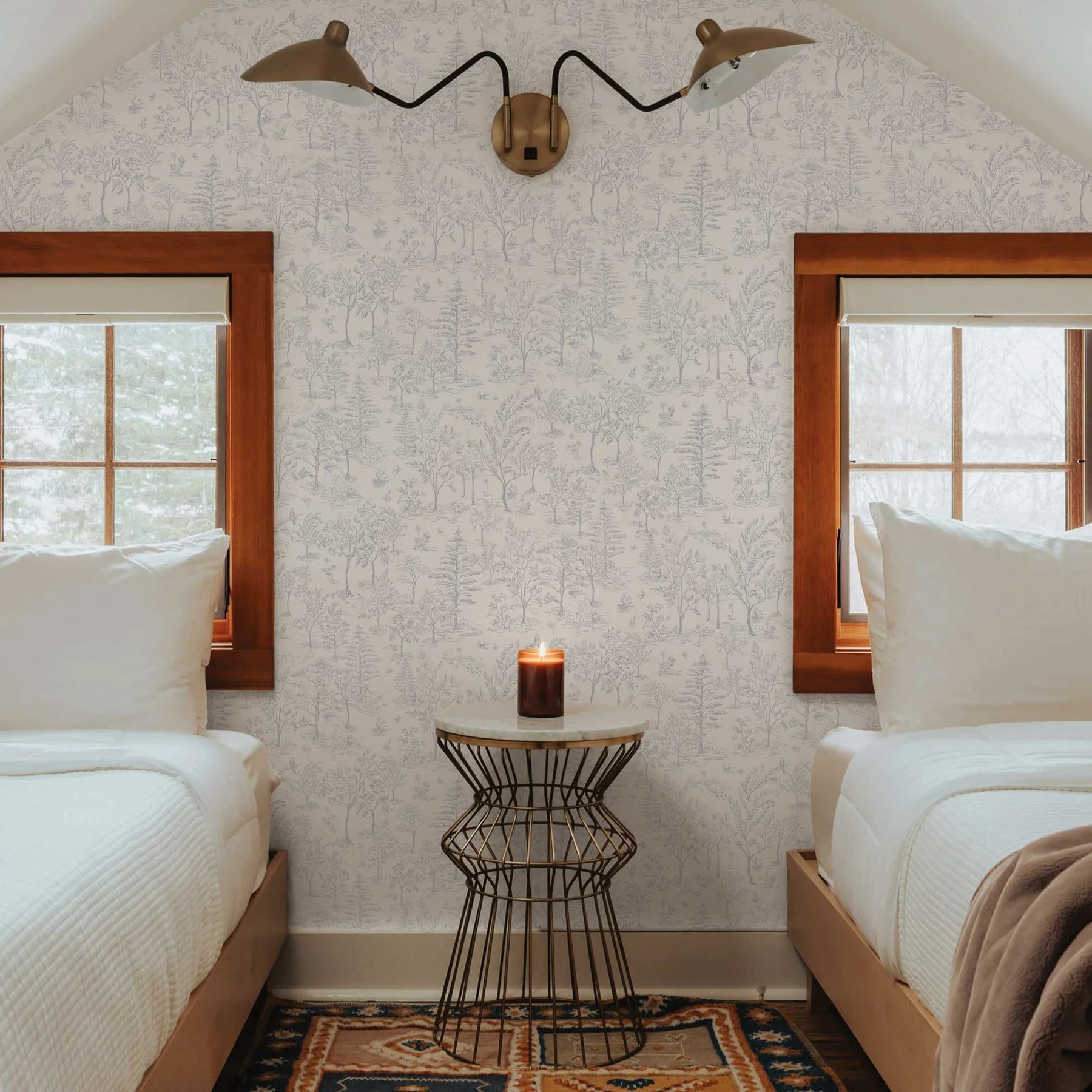 Arbor Toile Wallpaper